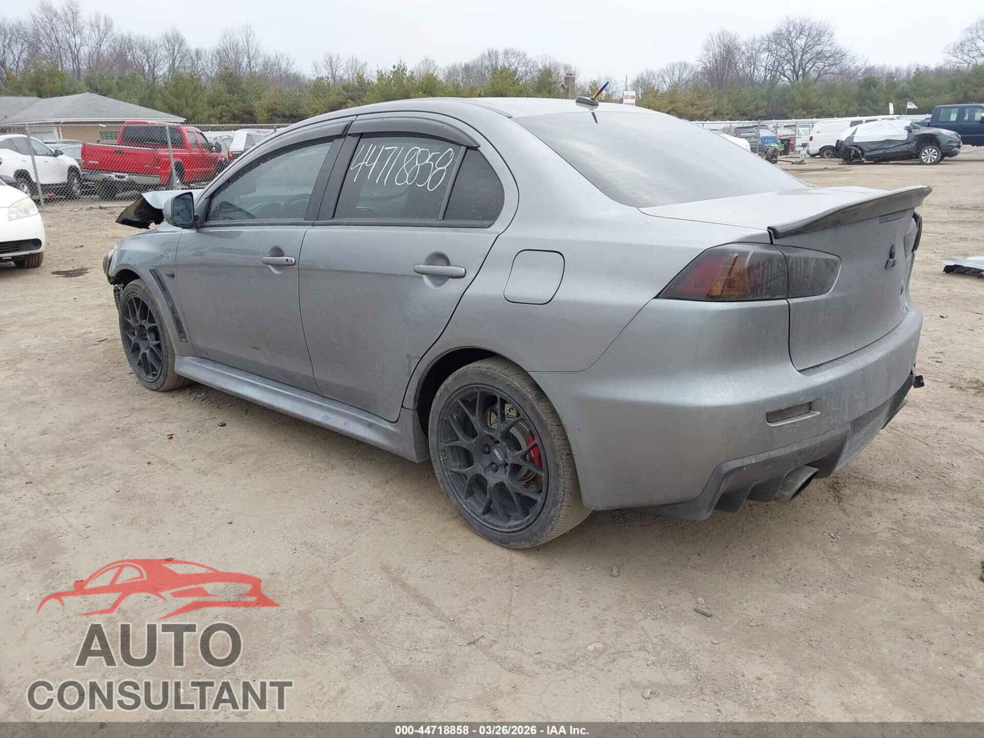 MITSUBISHI LANCER EVOLUTION 2014 - JA32W5FV3EU024606