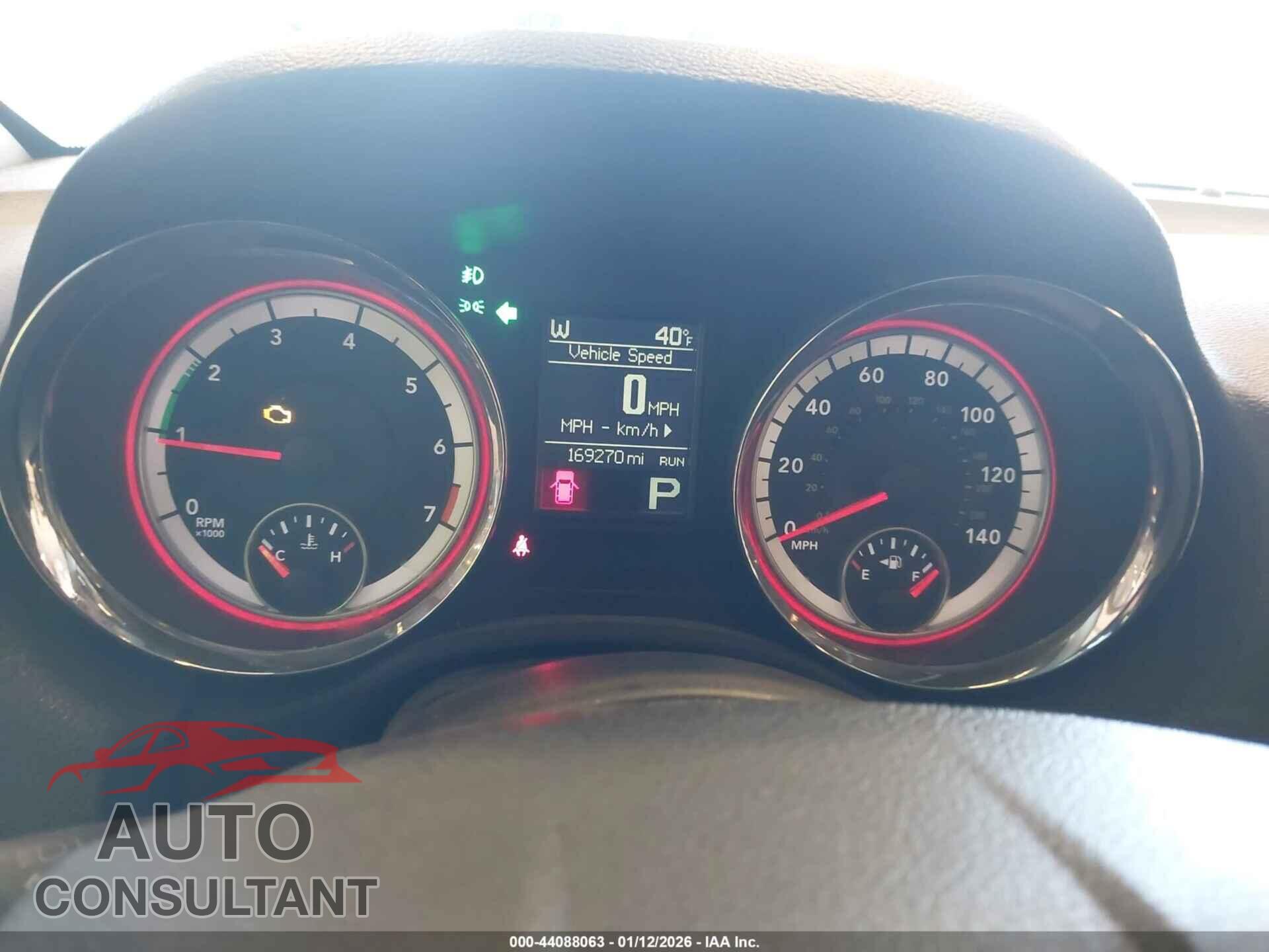 DODGE DURANGO 2013 - 1C4RDJAG7DC695496