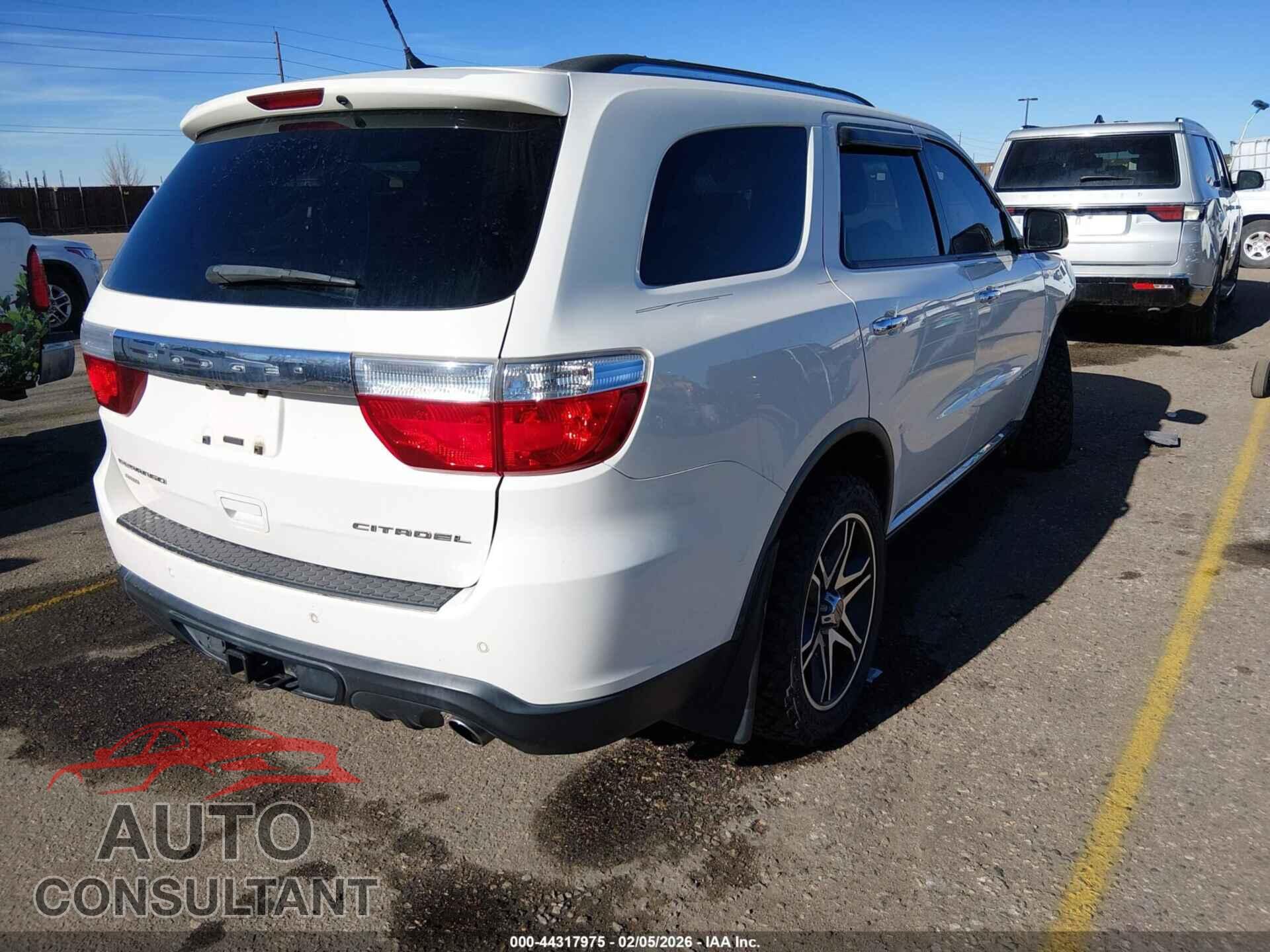 DODGE DURANGO 2012 - 1C4RDJEG6CC331076
