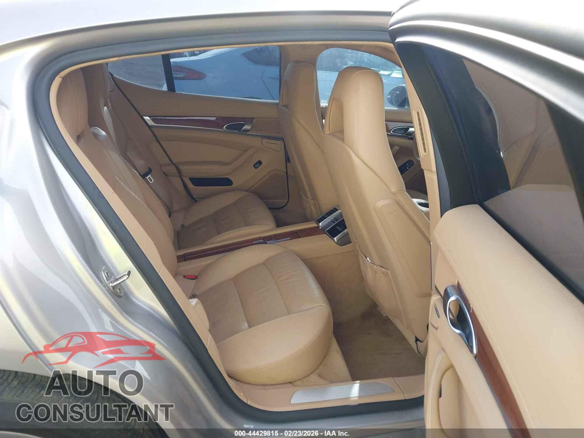 PORSCHE PANAMERA 2011 - WP0AA2A71BL017173