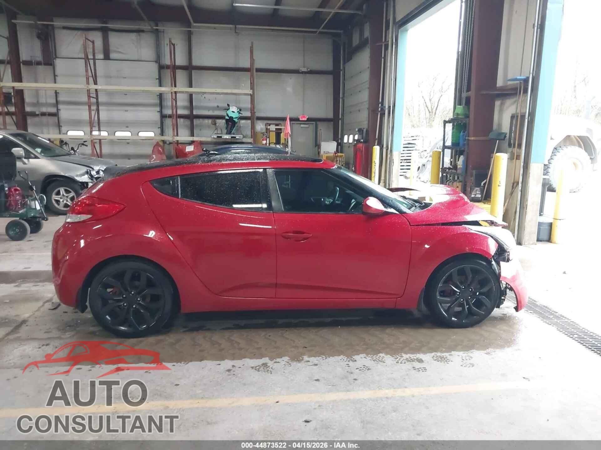 HYUNDAI VELOSTER 2012 - KMHTC6AD2CU045877