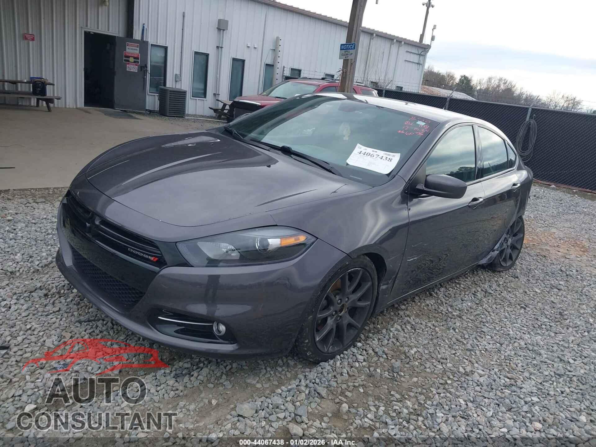 DODGE DART 2015 - 1C3CDFBB7FD166038