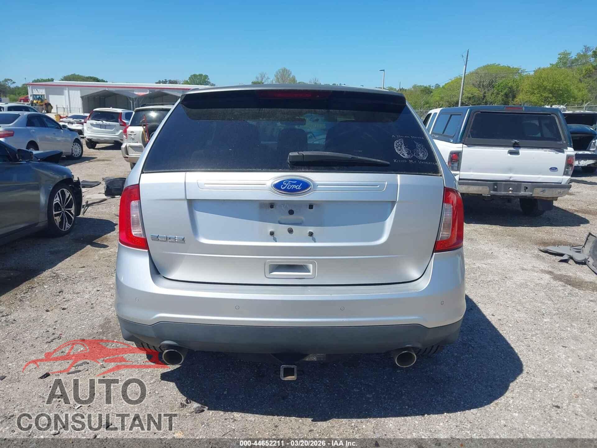 FORD EDGE 2011 - 2FMDK3GC6BBB09475