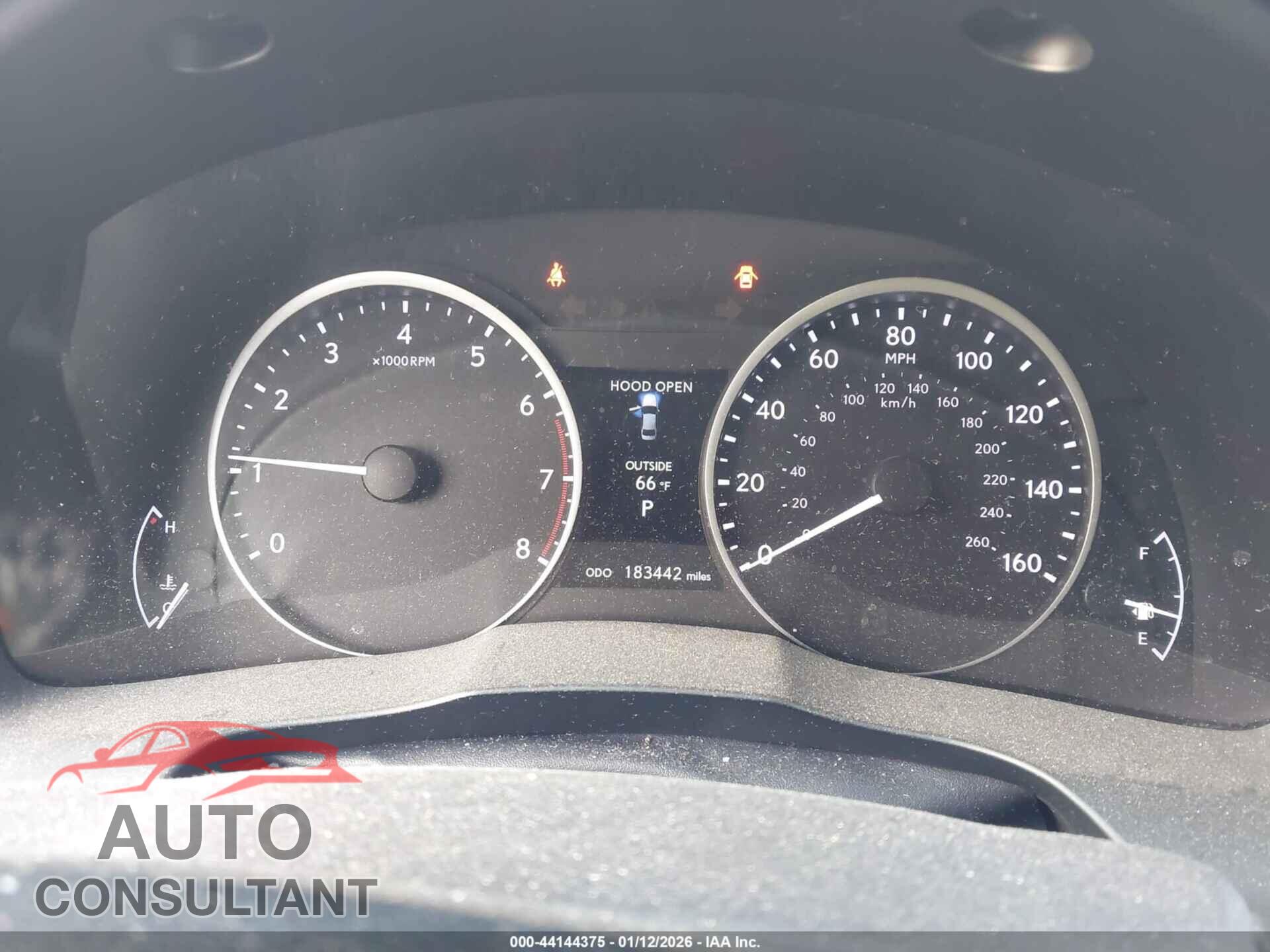 LEXUS ES 350 2013 - JTHBK1GG8D2027273