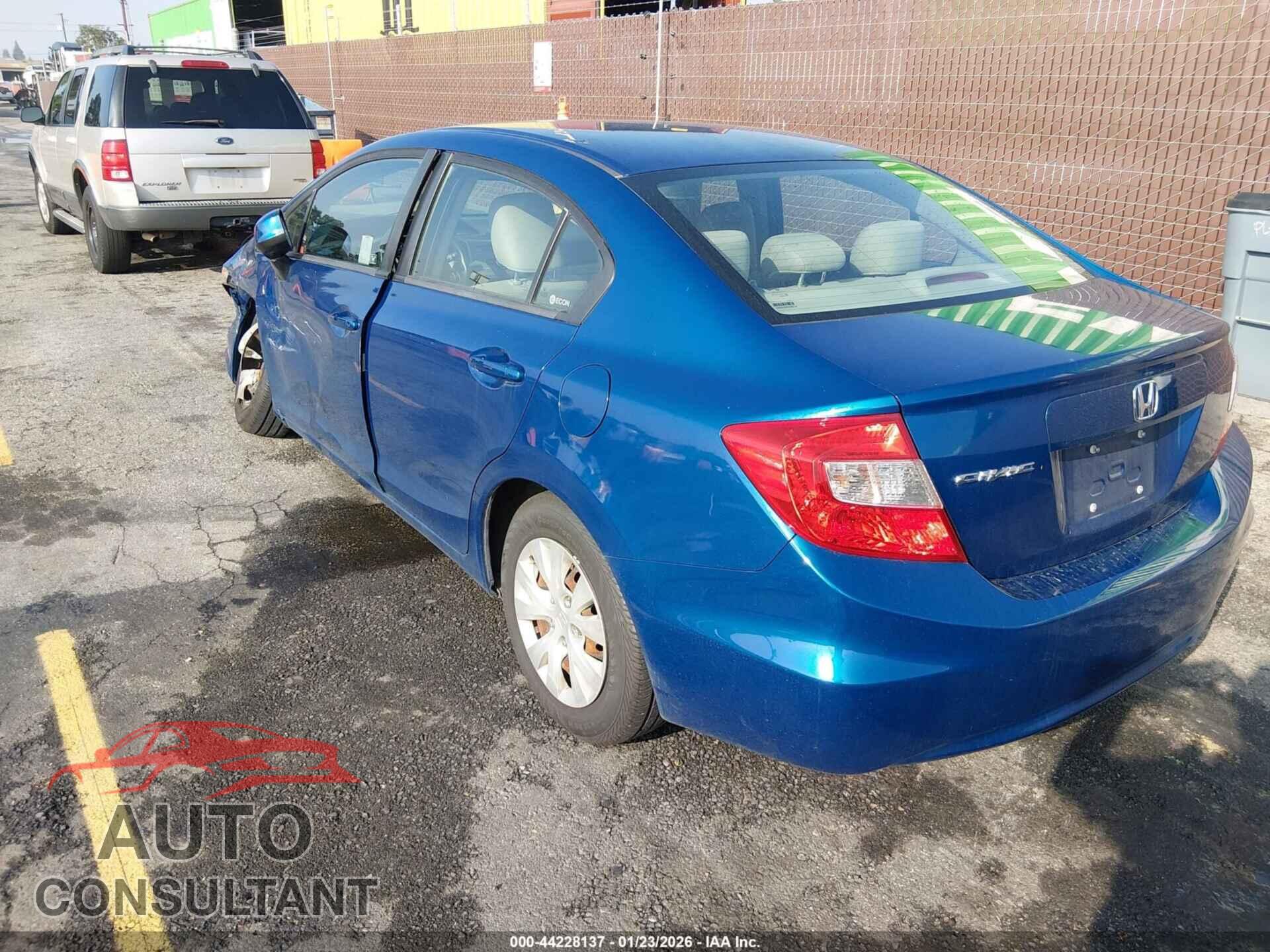 HONDA CIVIC 2012 - 2HGFB2F5XCH503605