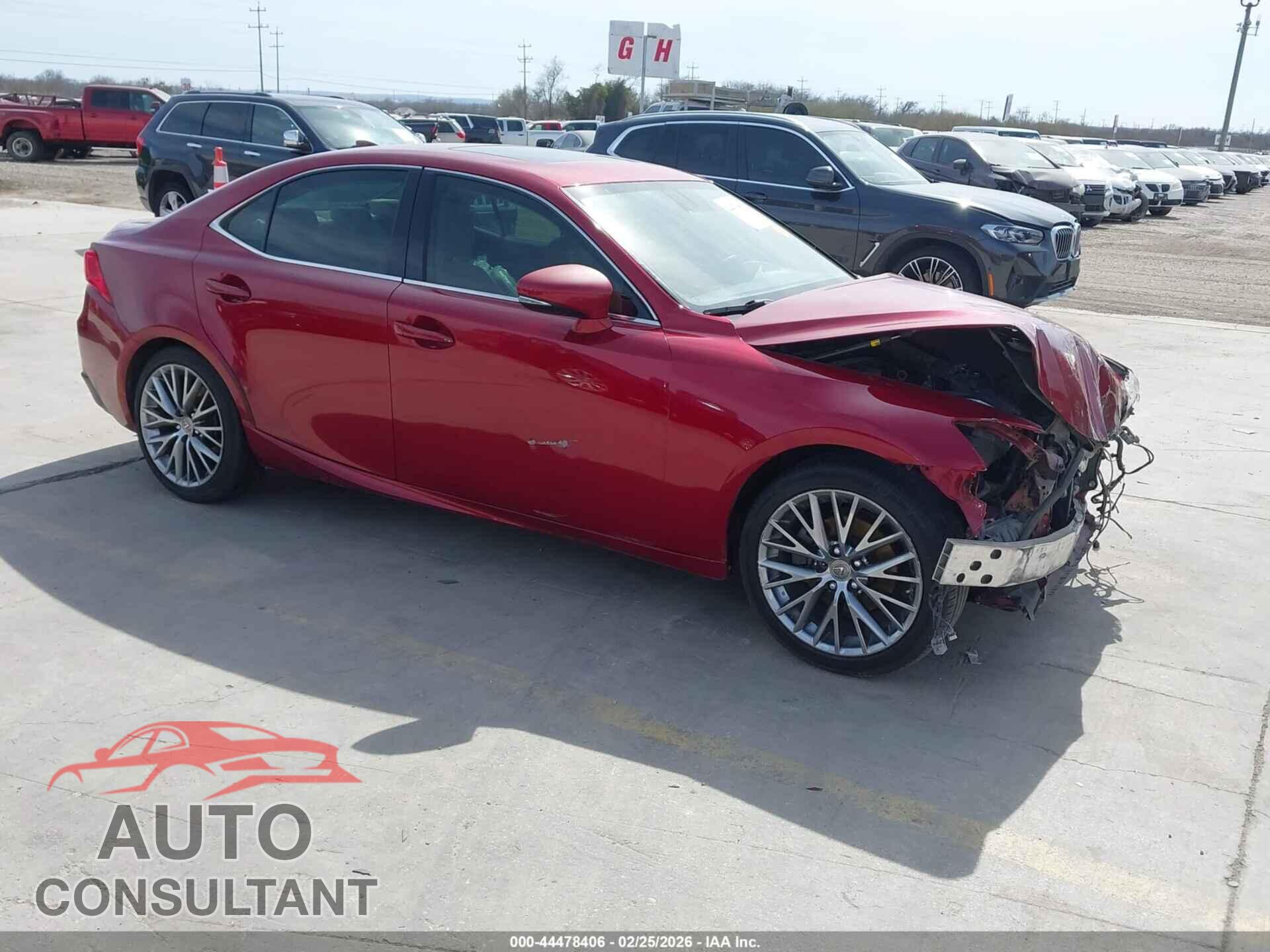 LEXUS IS 250 2015 - JTHBF1D21F5048142
