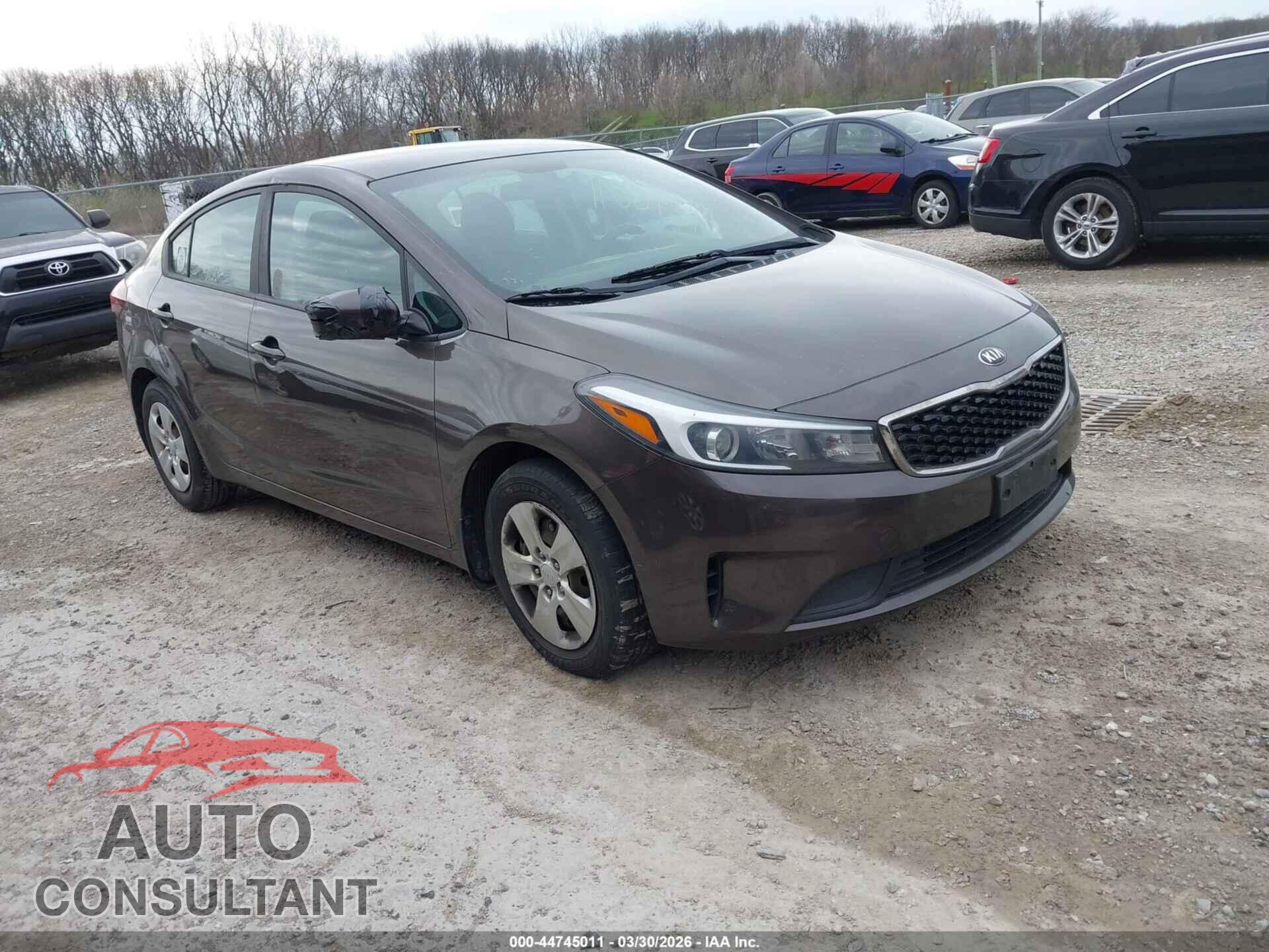 KIA FORTE 2017 - 3KPFL4A75HE058192