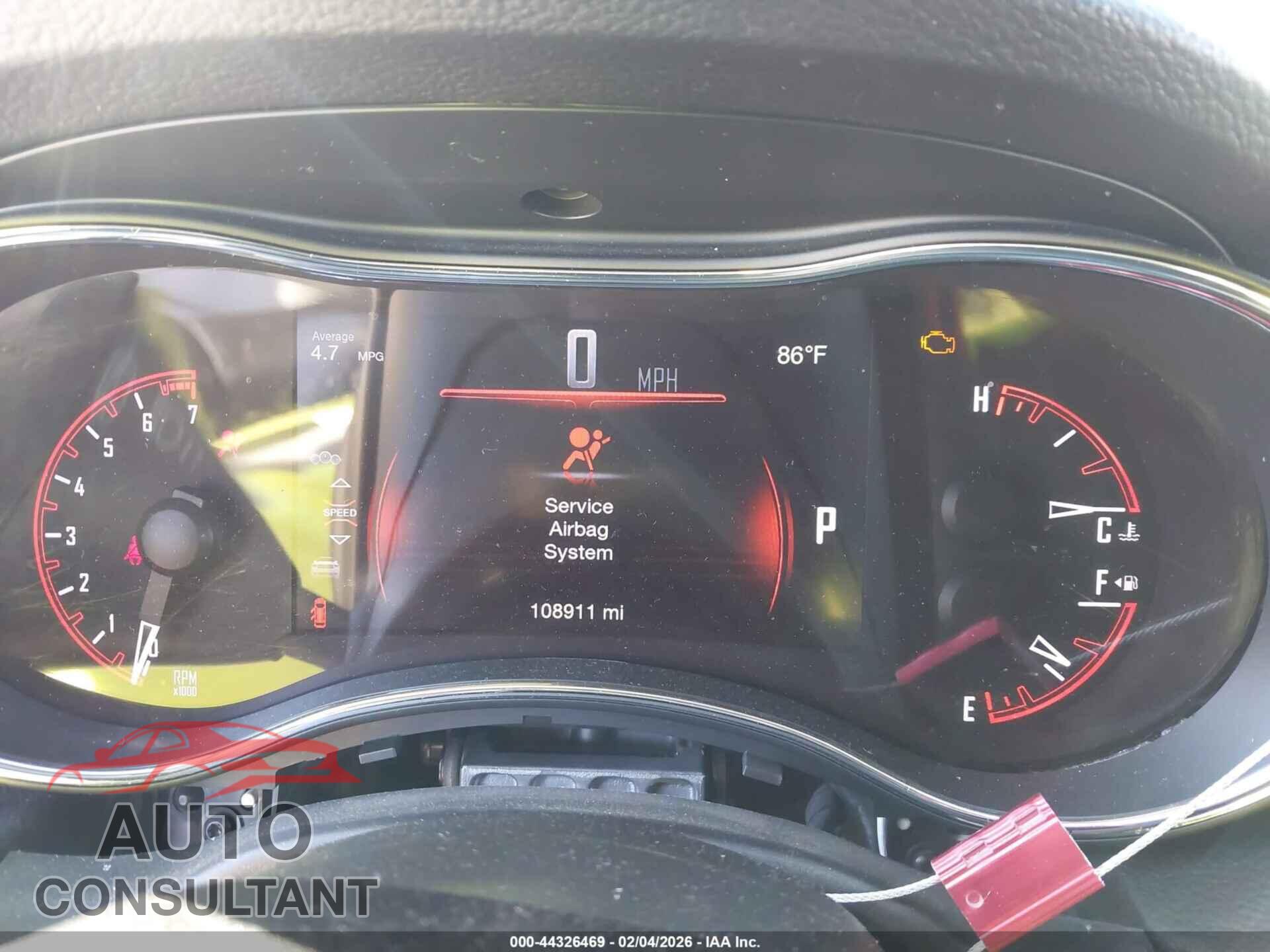DODGE DURANGO 2017 - 1C4RDHDG2HC617945