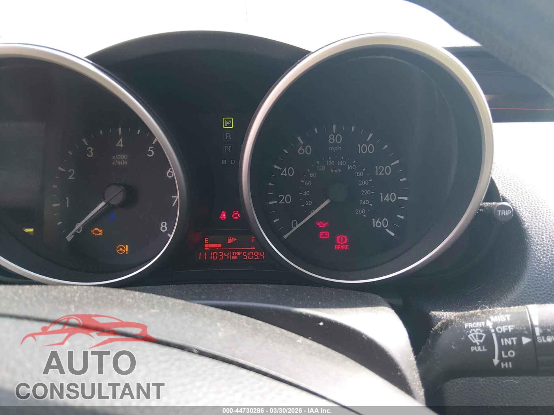 MAZDA MAZDA3 2011 - JM1BL1UG1B1459113