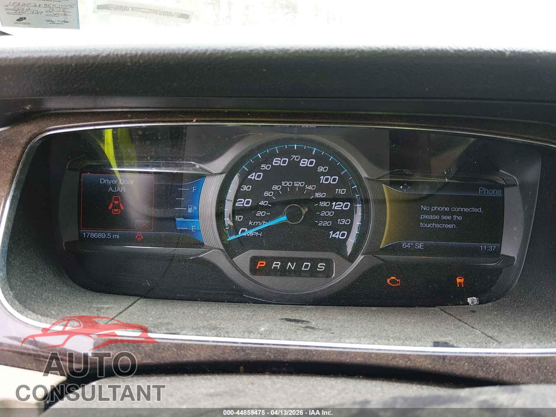 FORD TAURUS 2015 - 1FAHP2F85FG100155