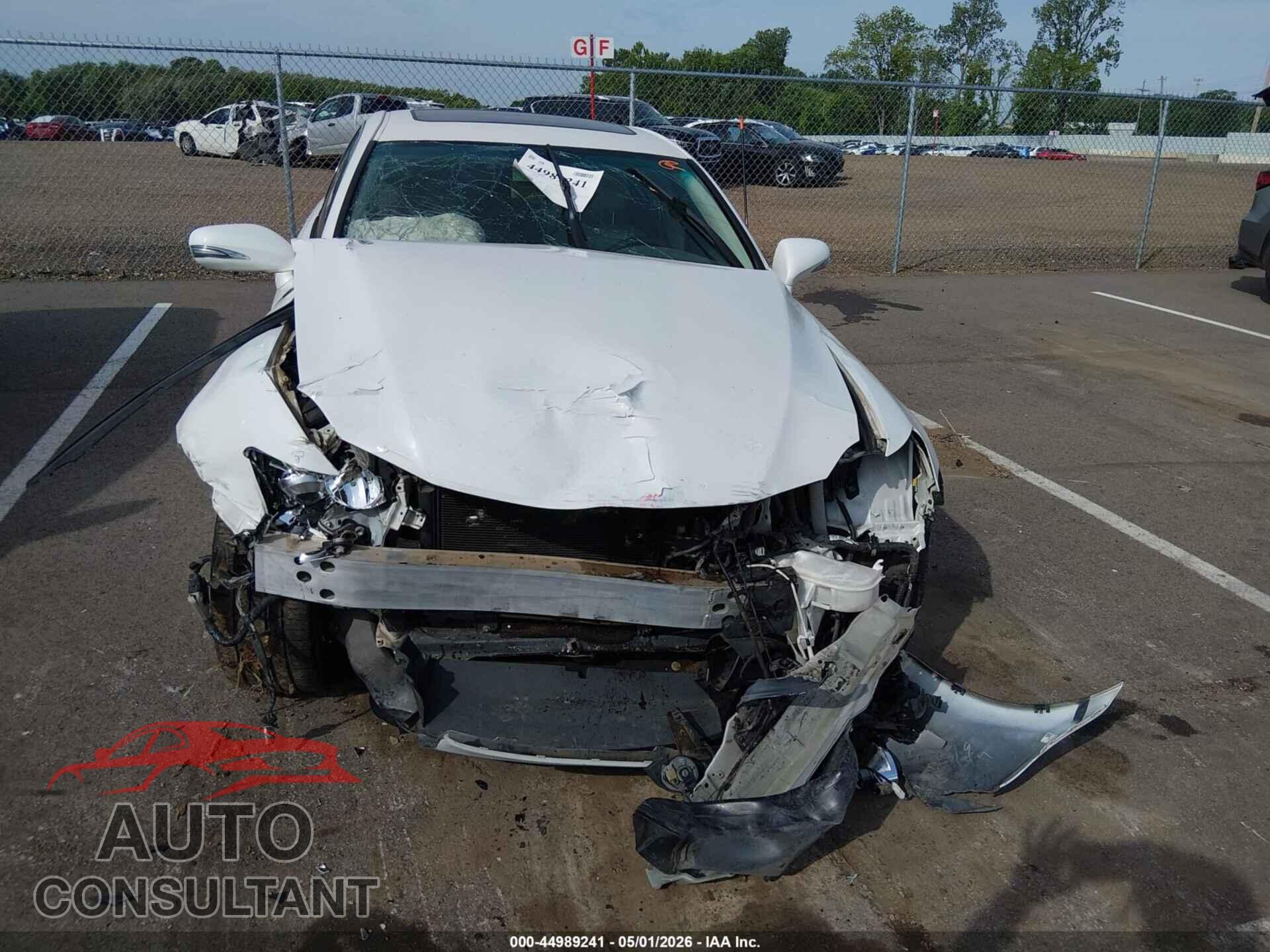LEXUS IS 250 2013 - JTHBF5C25D5193674
