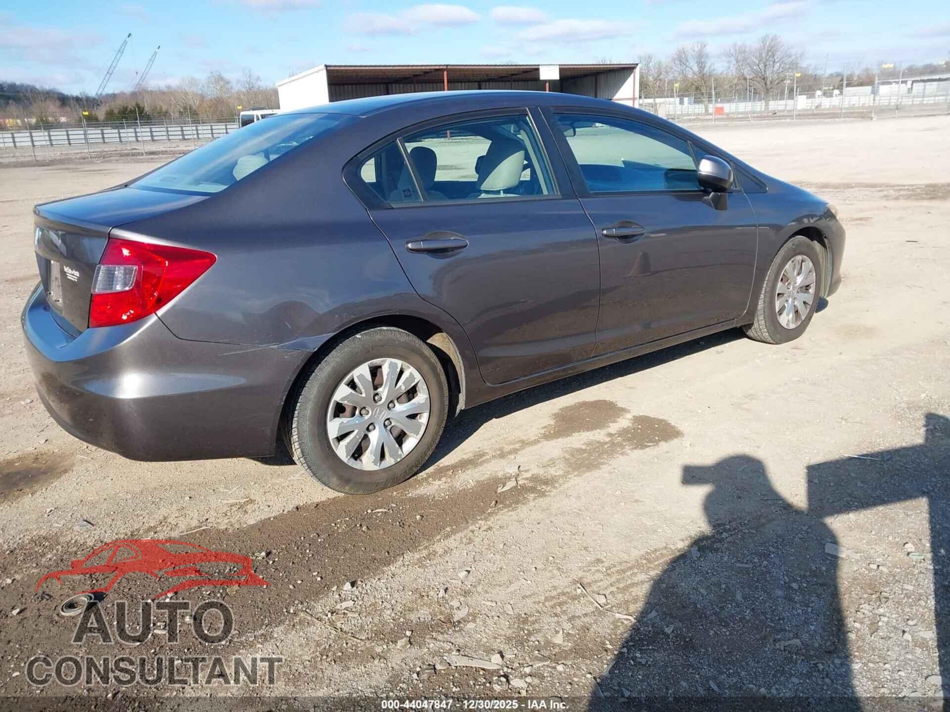 HONDA CIVIC 2012 - 19XFB2F55CE032912
