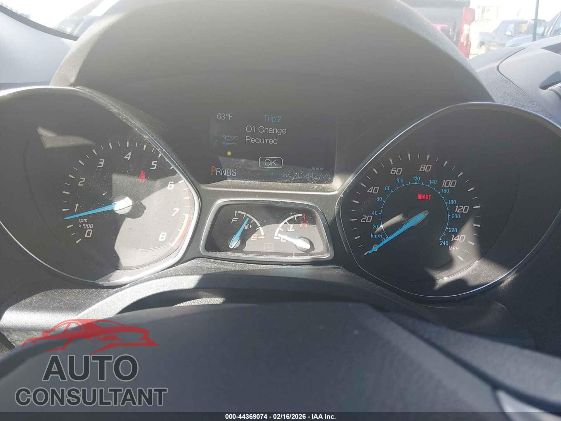 FORD ESCAPE 2014 - 1FMCU0F75EUC82542
