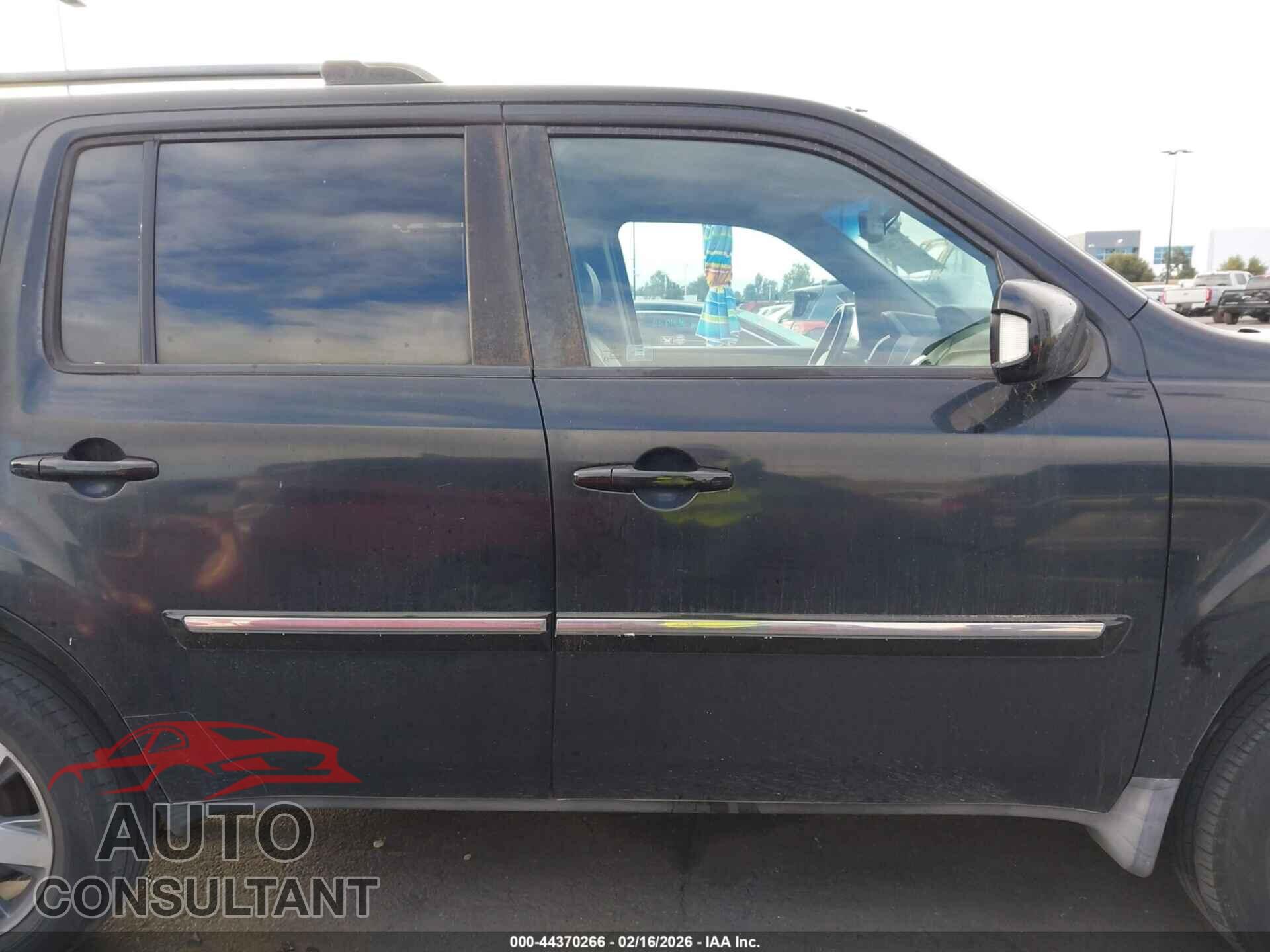 HONDA PILOT 2012 - 5FNYF3H91CB017952