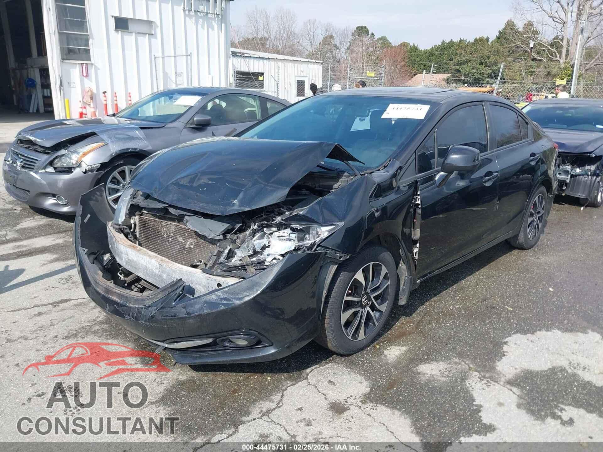 HONDA CIVIC 2013 - 19XFB2F90DE019912
