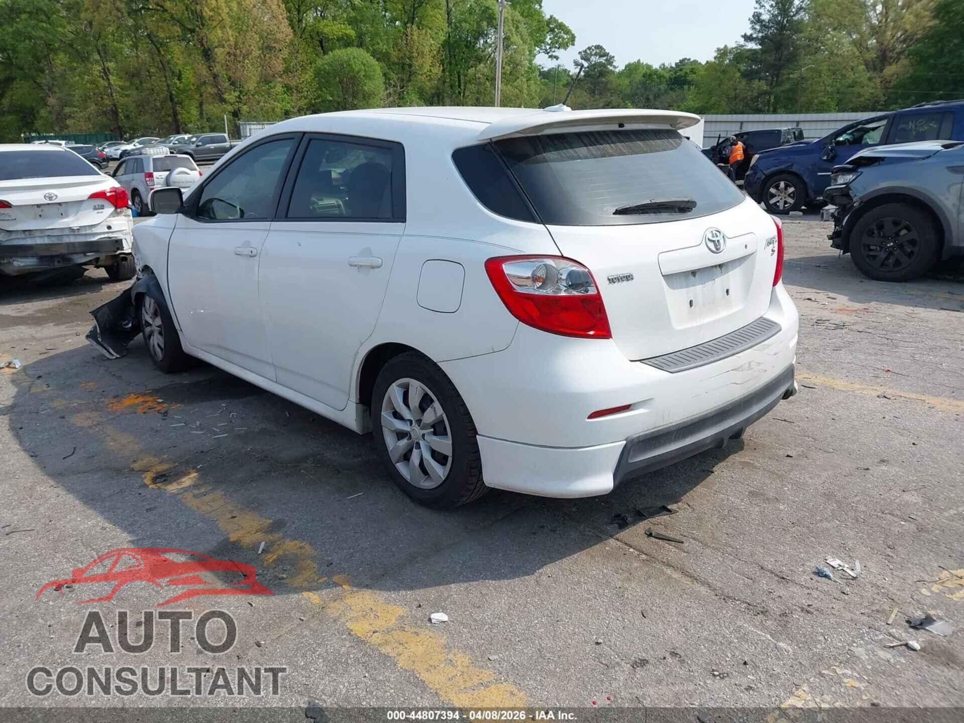 TOYOTA MATRIX 2010 - 2T1KE4EE2AC037645