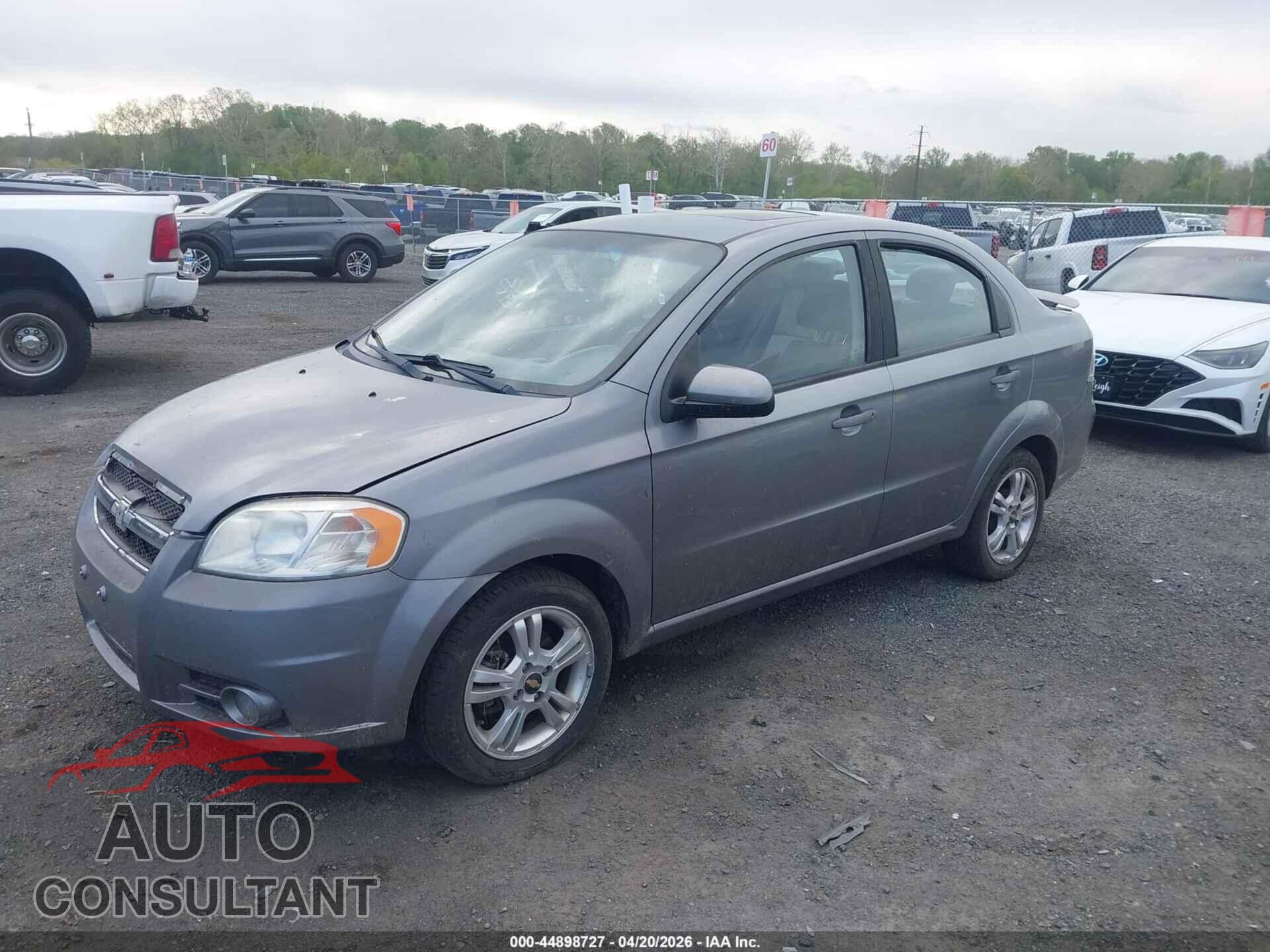 CHEVROLET AVEO 2011 - KL1TG5DE2BB256909