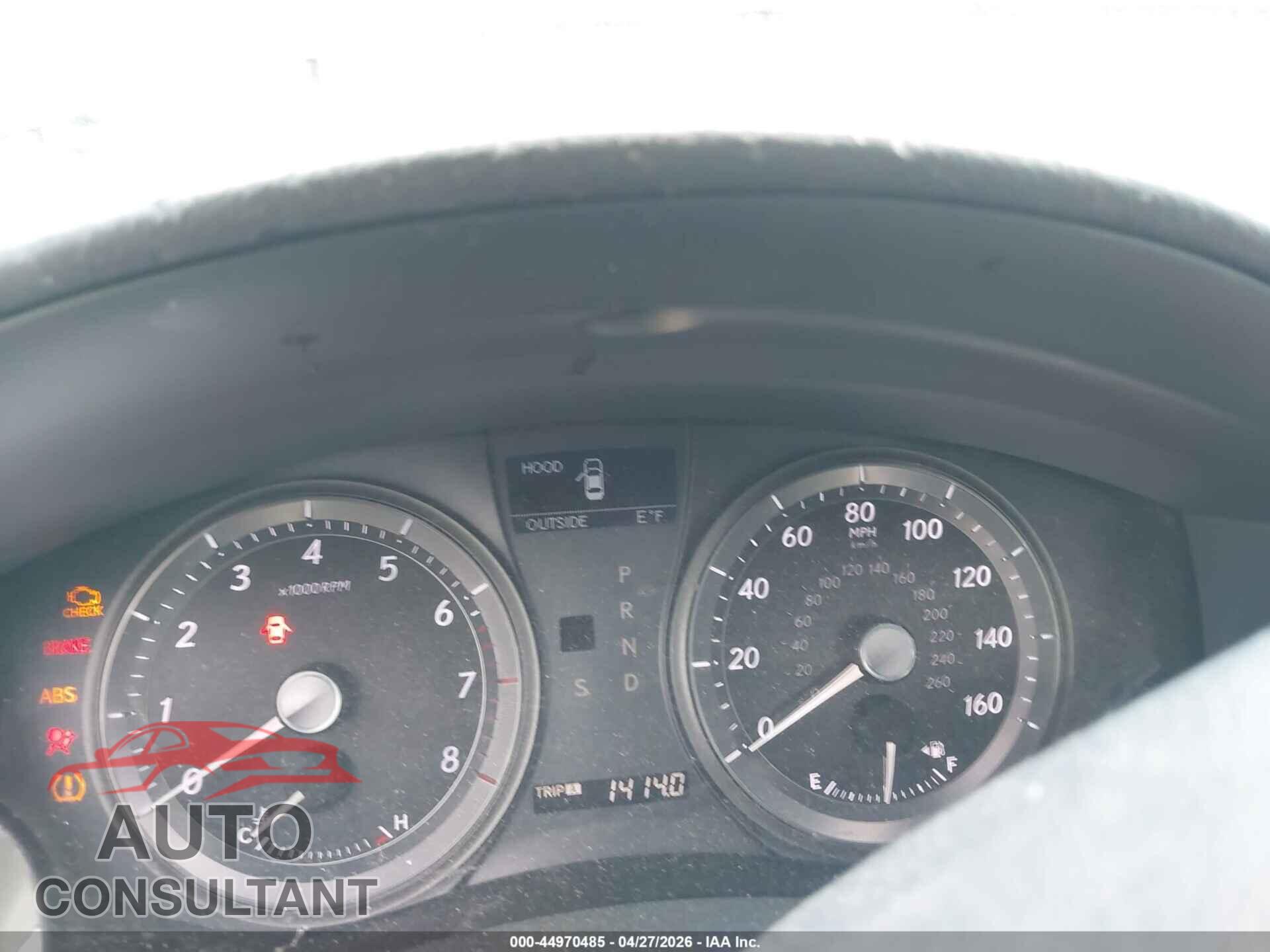 LEXUS ES 2009 - JTHBJ46G992304333