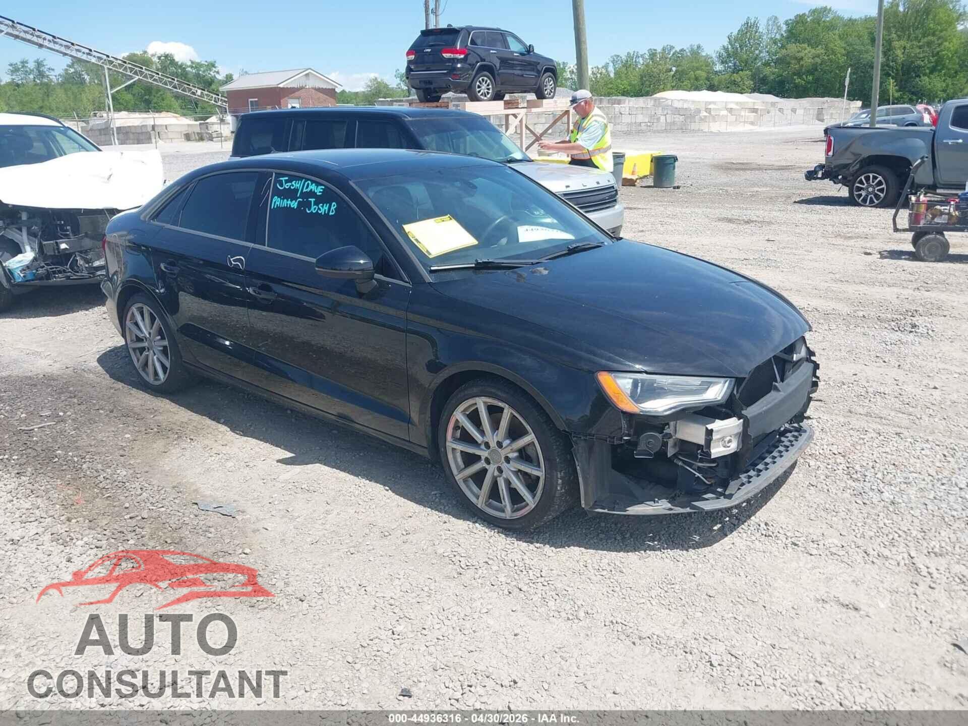AUDI A3 2016 - WAUB8GFF2G1043147