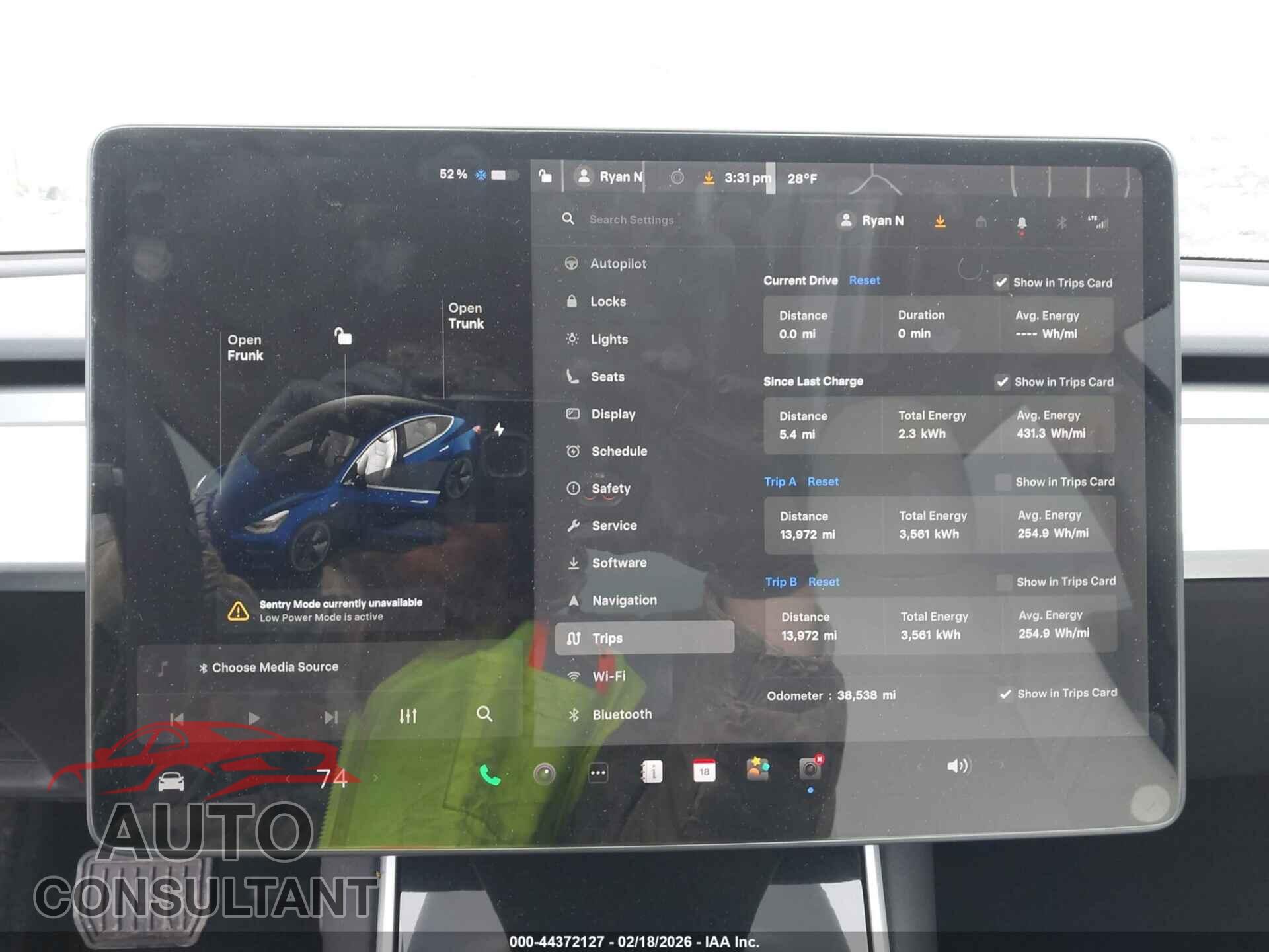 TESLA MODEL 3 2020 - 5YJ3E1EA1LF802519