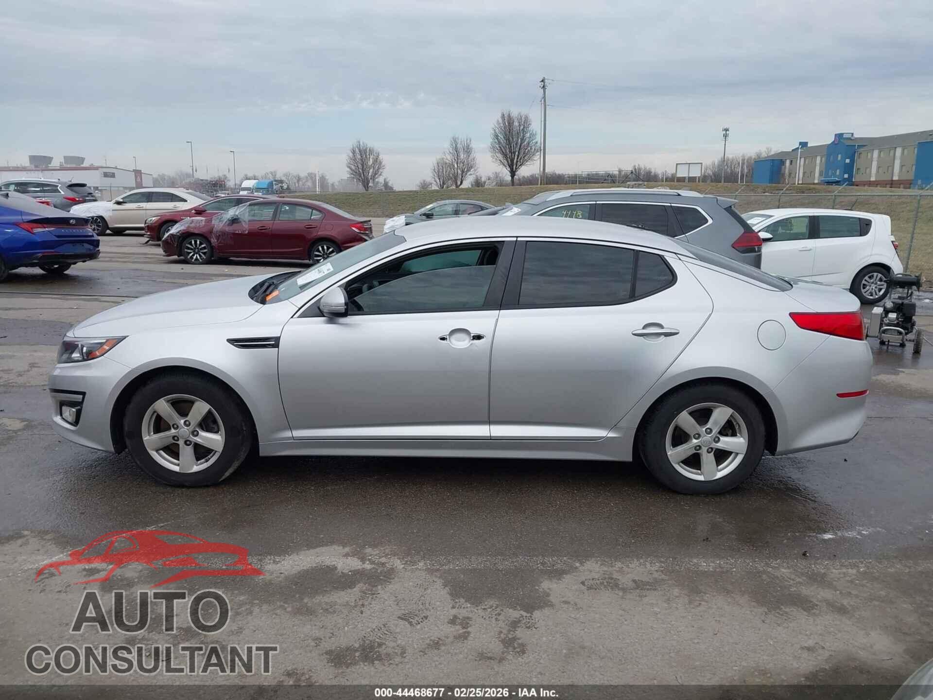 KIA OPTIMA 2014 - KNAGM4A76E5494376