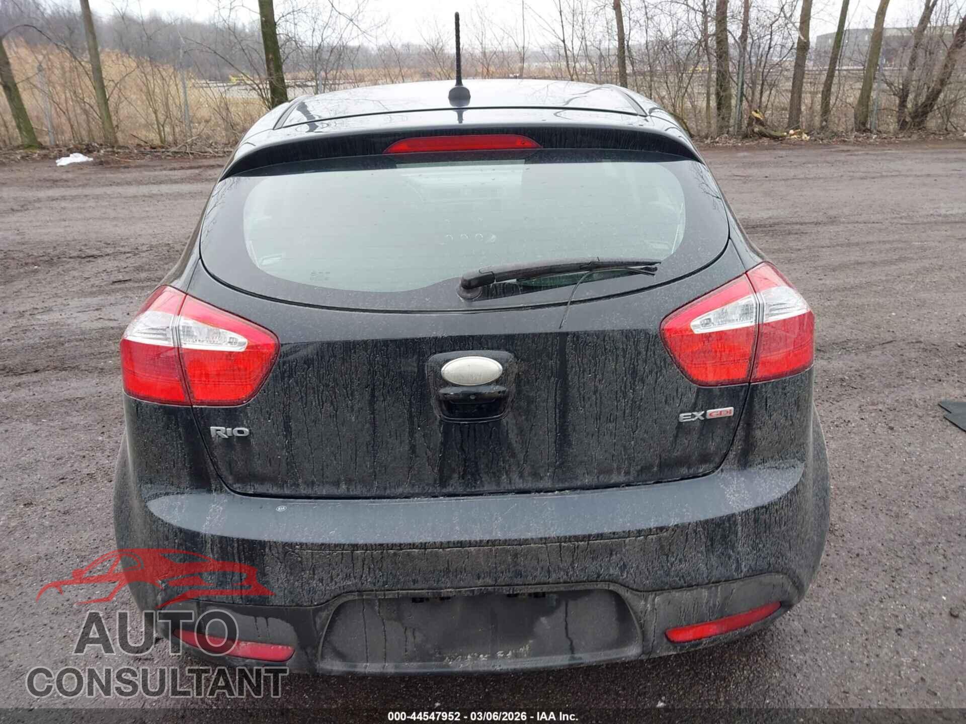 KIA RIO 2014 - KNADN5A30E6325368