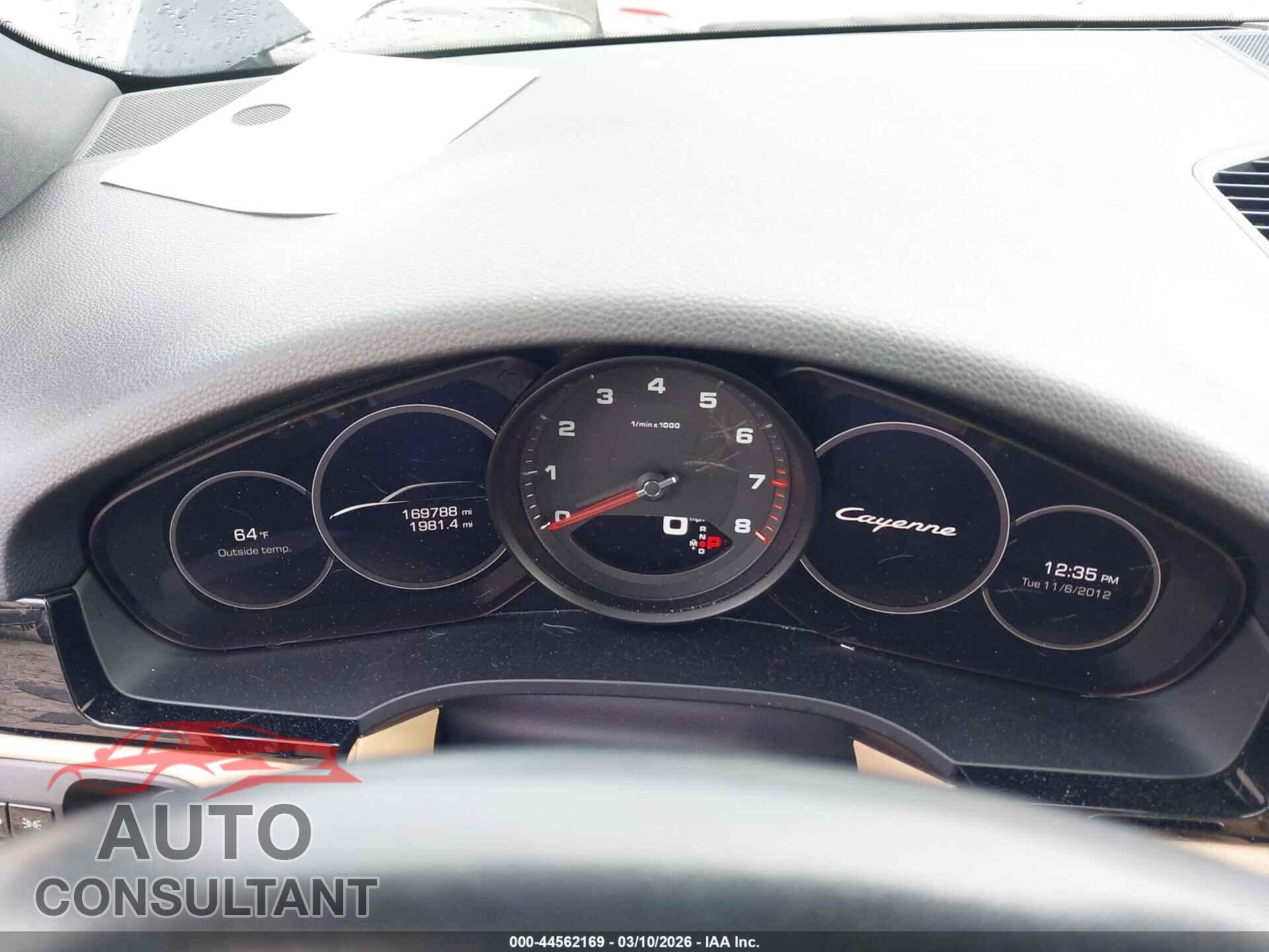 PORSCHE CAYENNE 2019 - WP1AA2AY9KDA12529