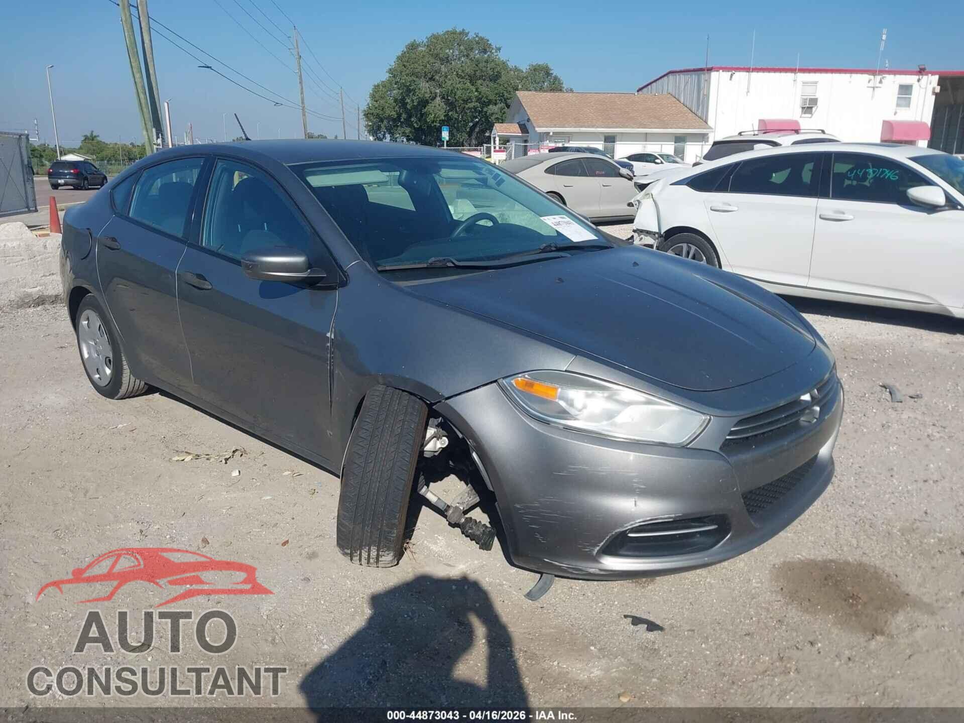 DODGE DART 2013 - 1C3CDFAA9DD292505