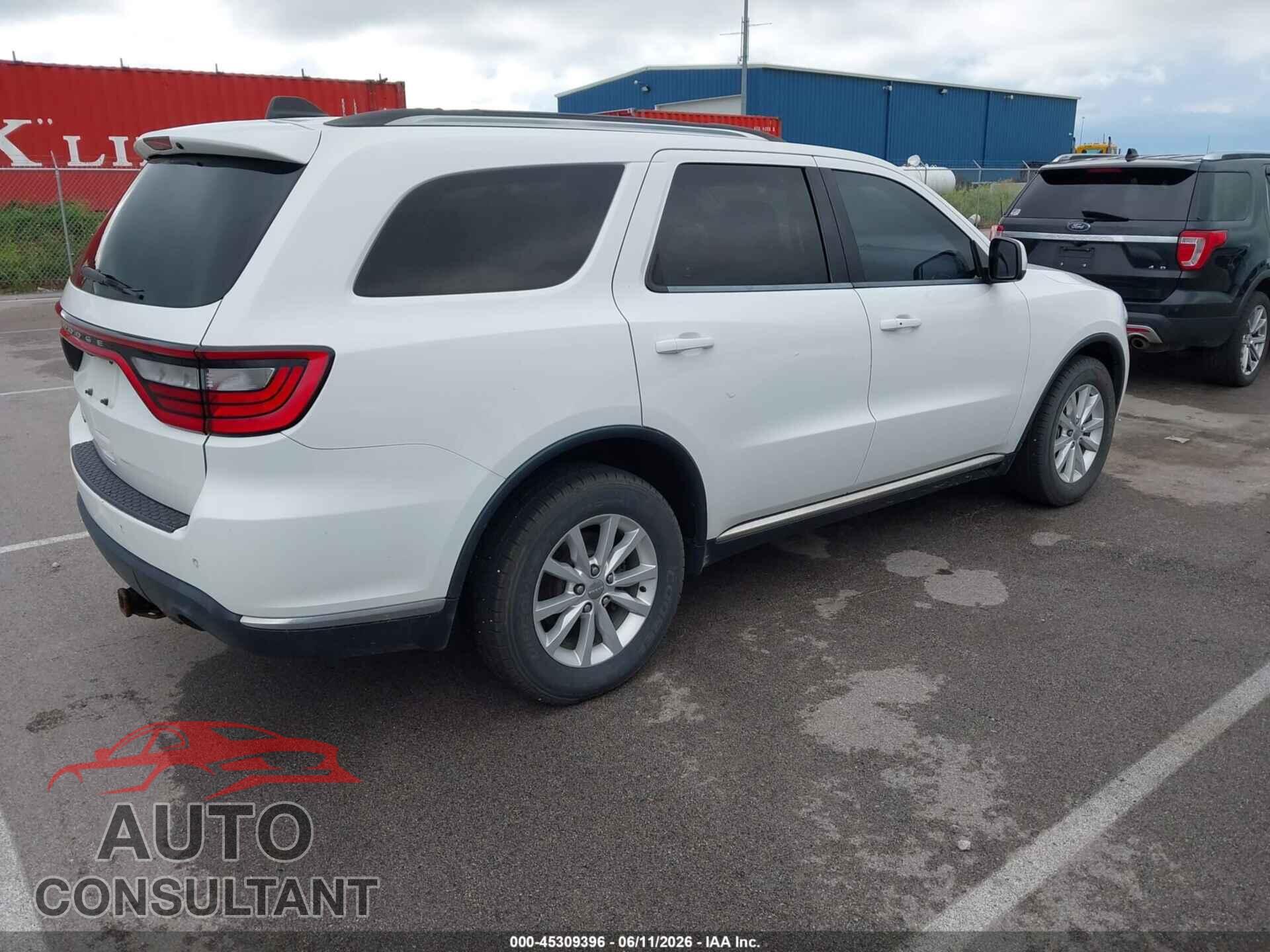 DODGE DURANGO 2014 - 1C4RDJAG2EC561996
