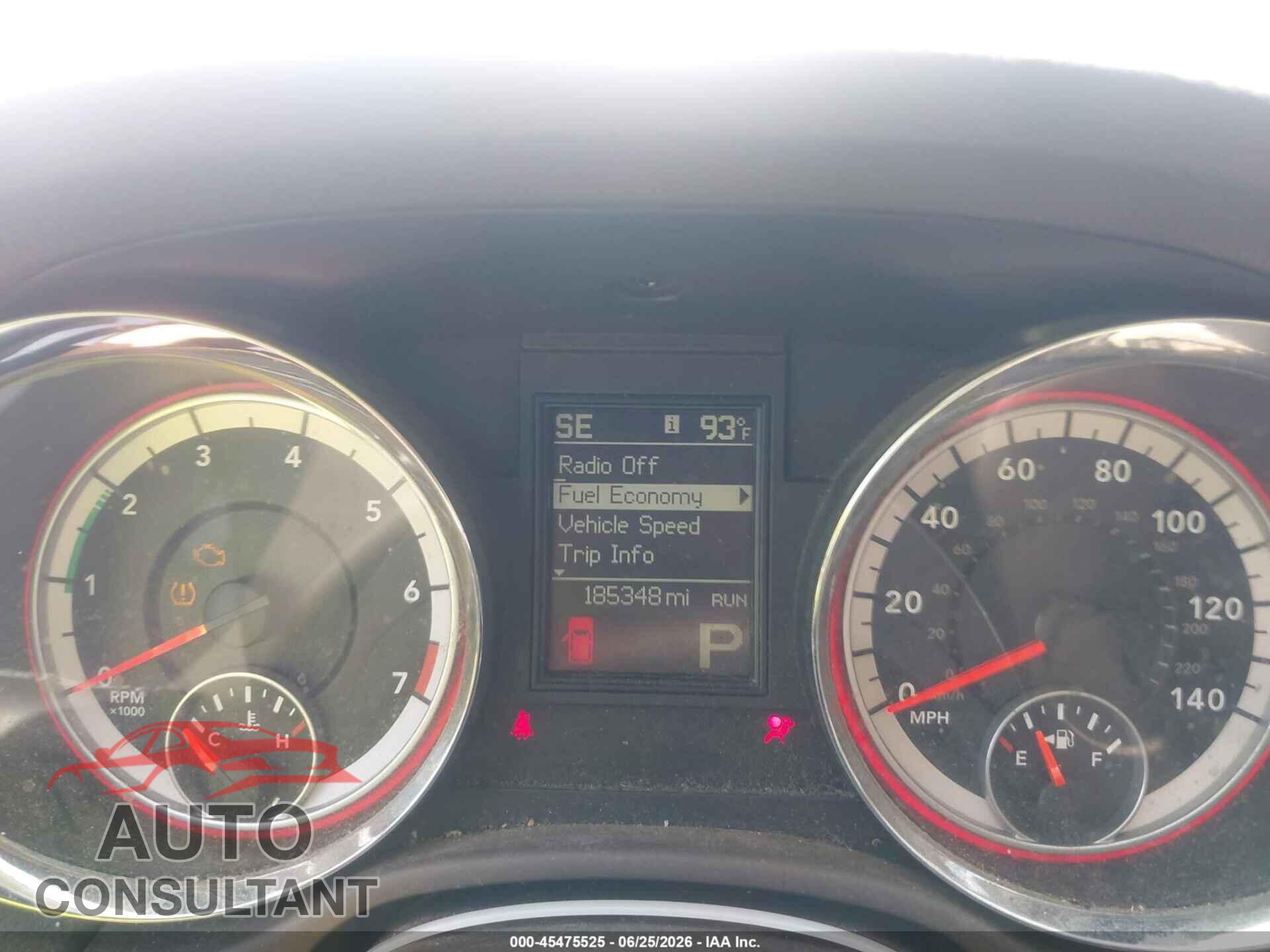 DODGE DURANGO 2013 - 1C4RDJAGXDC688560