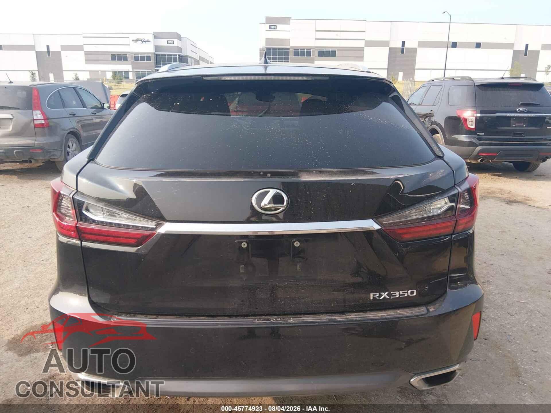 LEXUS RX 350 2017 - 2T2ZZMCA9HC068951
