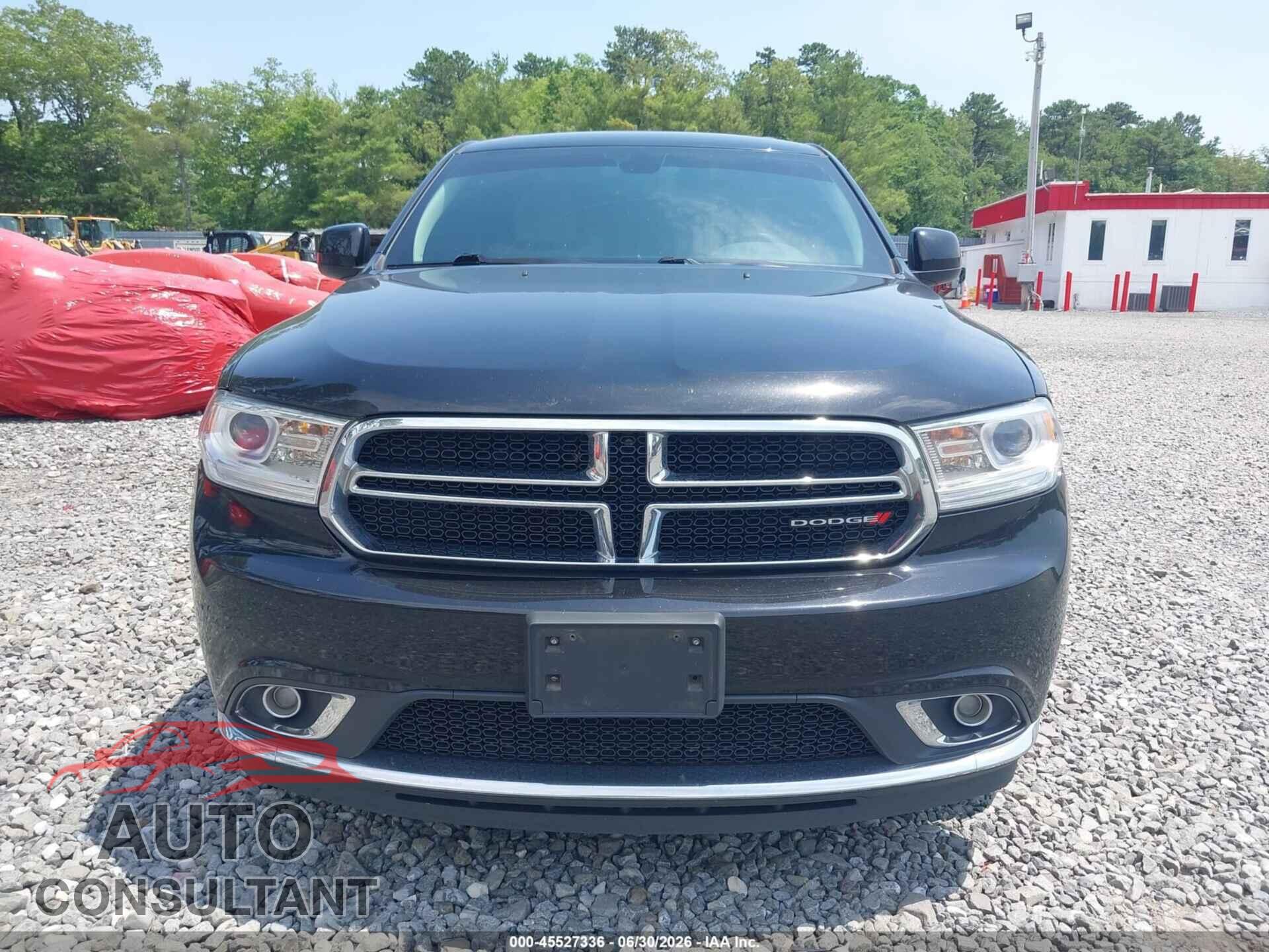 DODGE DURANGO 2019 - 1C4RDJAG8KC744461