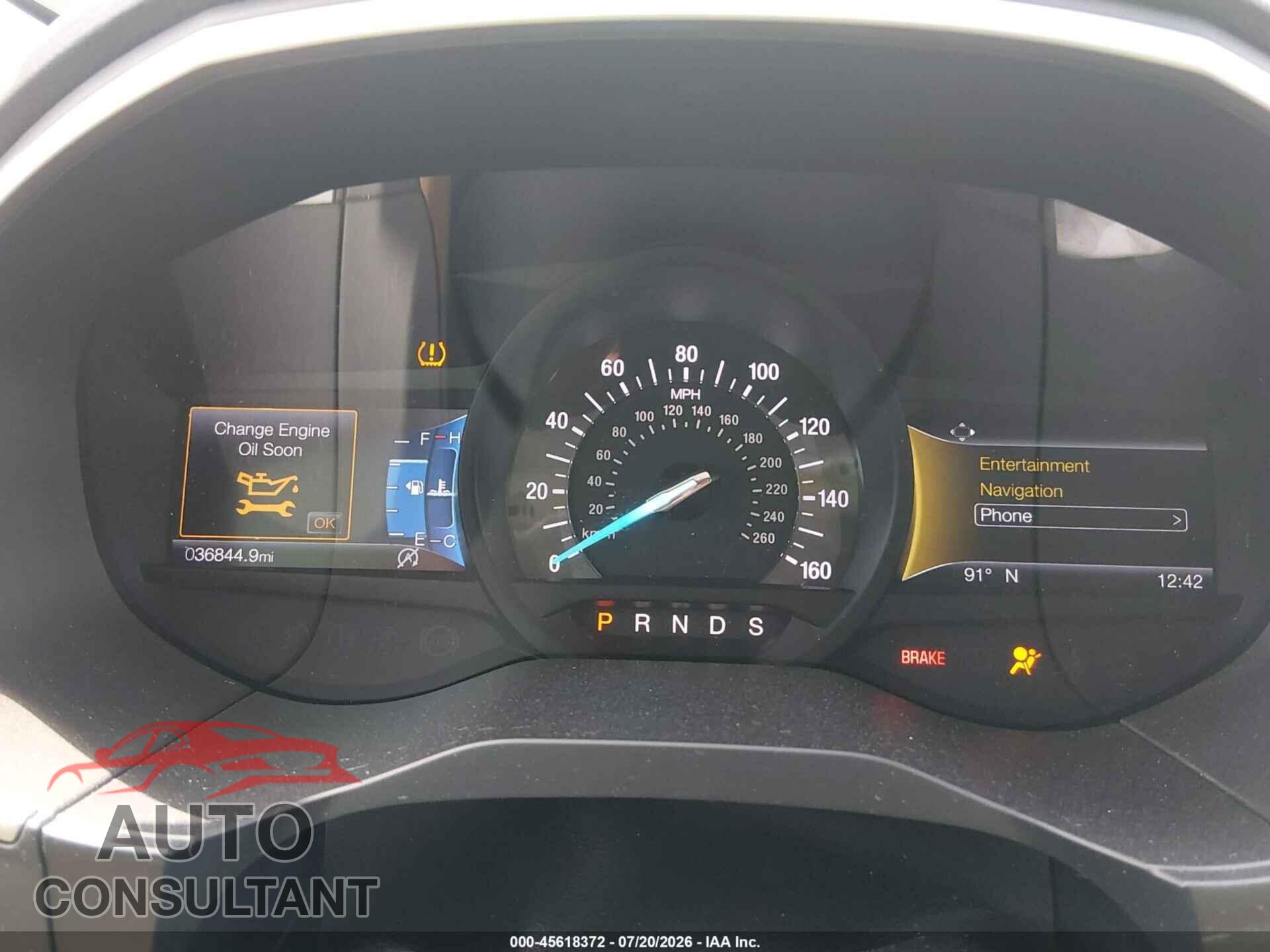 FORD EDGE 2020 - 2FMPK4J95LBB40282