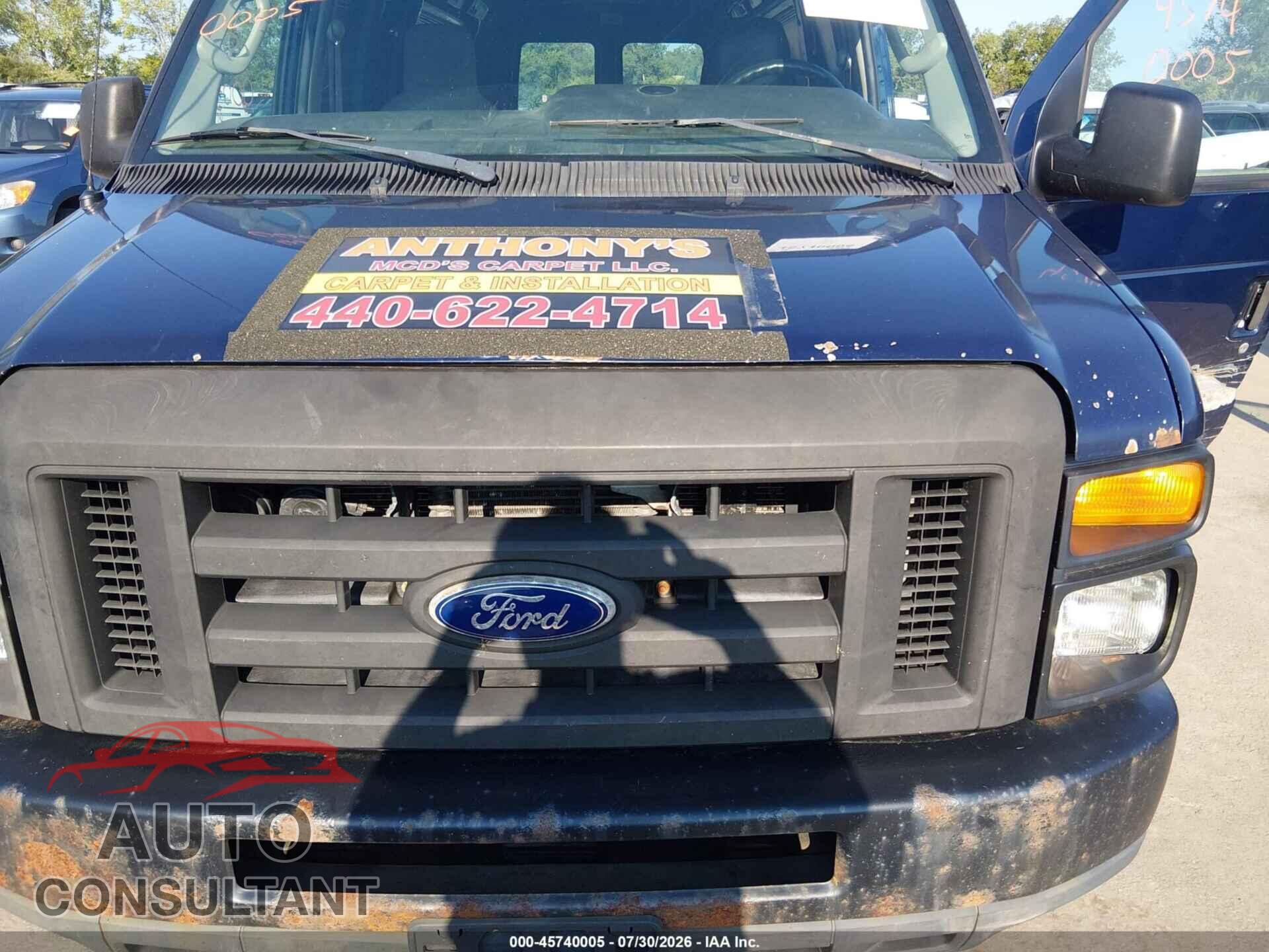 FORD E-250 2010 - 1FTNS2EL7ADA94290