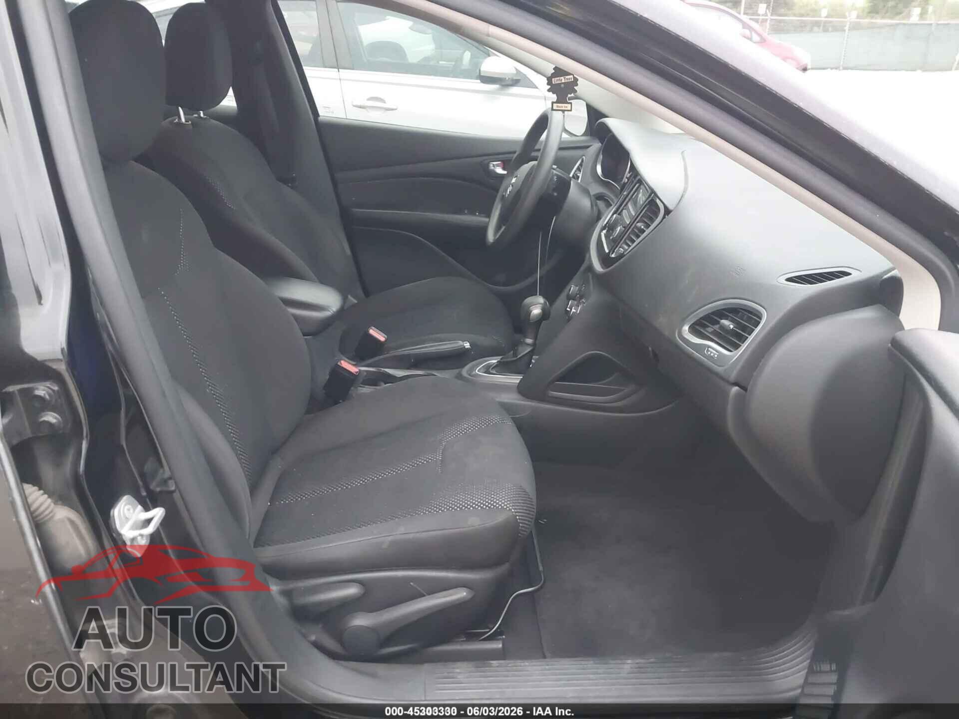 DODGE DART 2015 - 1C3CDFAA5FD433587