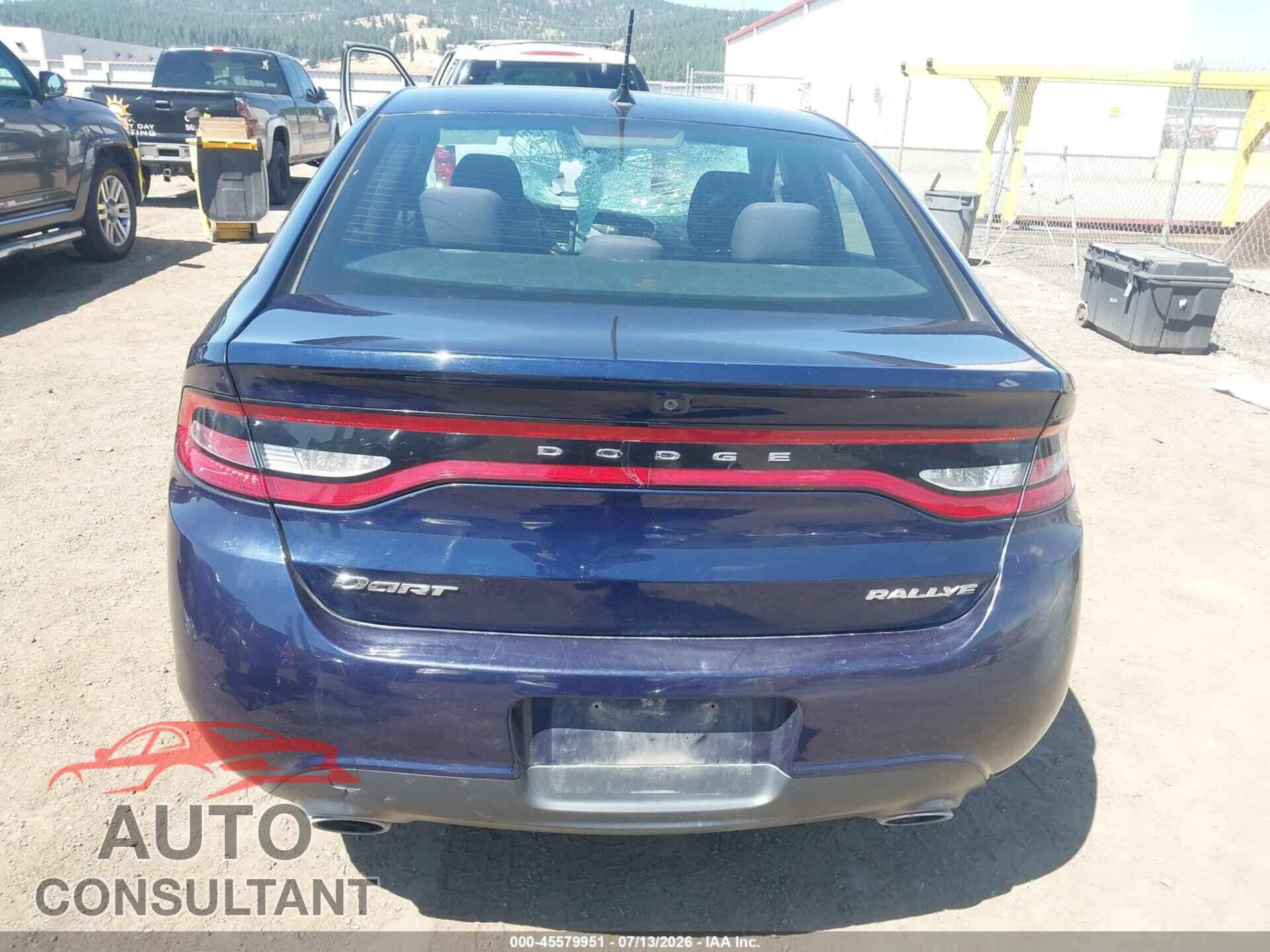 DODGE DART 2014 - 1C3CDFBB5ED914316