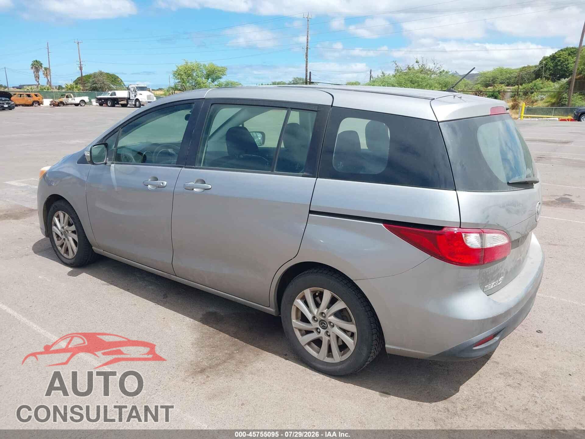 MAZDA MAZDA5 2013 - JM1CW2BL8D0148109