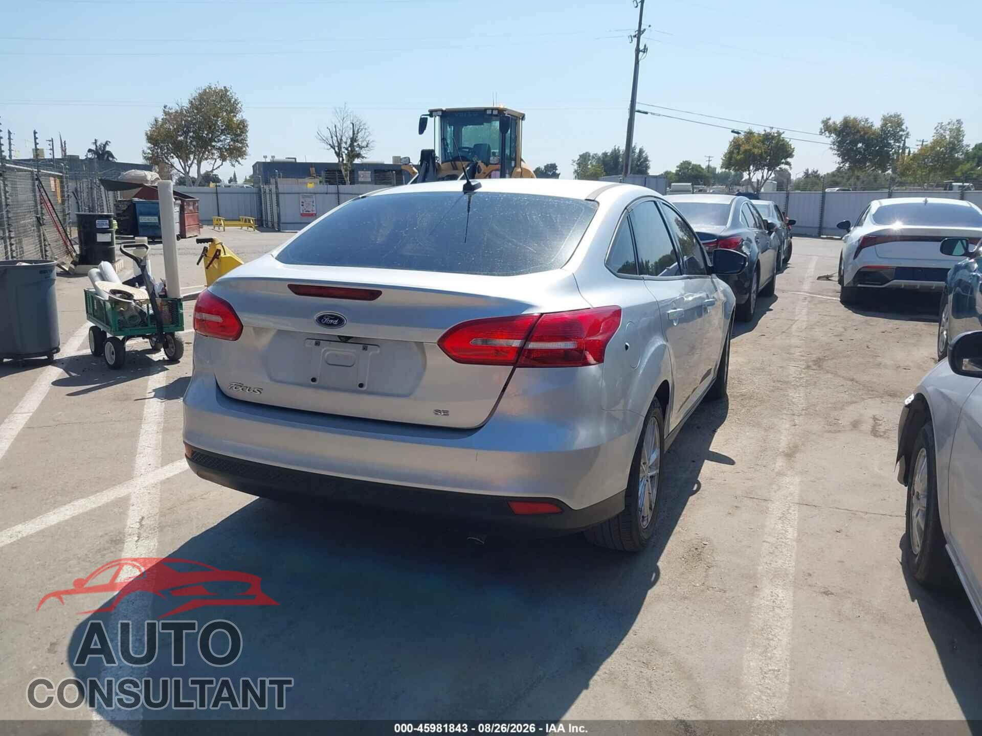 FORD FOCUS 2017 - 1FADP3F24HL296406