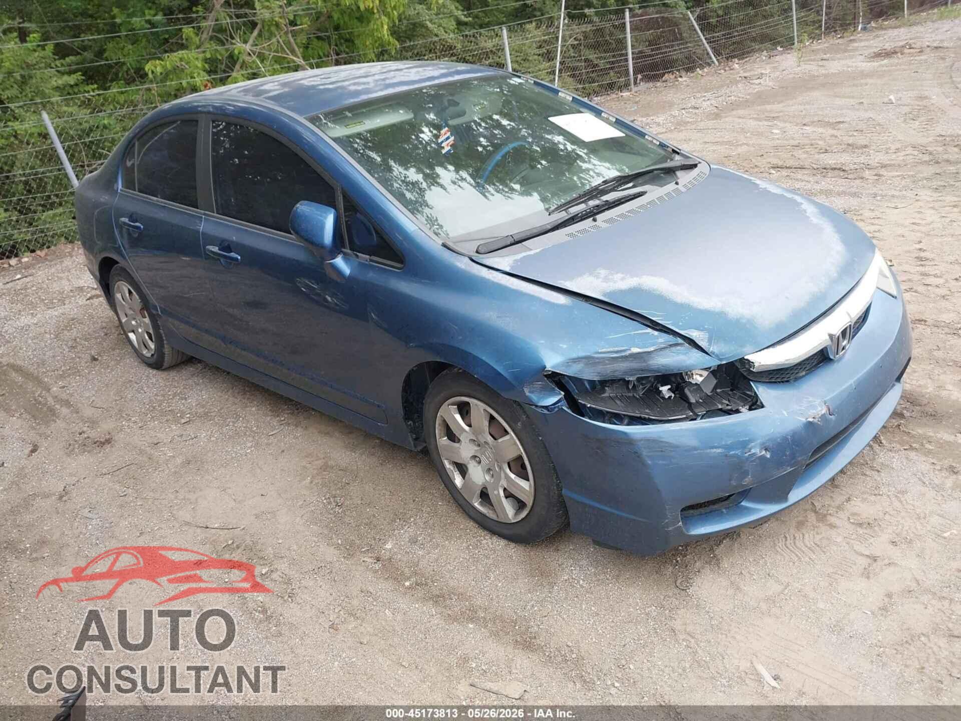 HONDA CIVIC 2010 - 19XFA1F5XAE005294