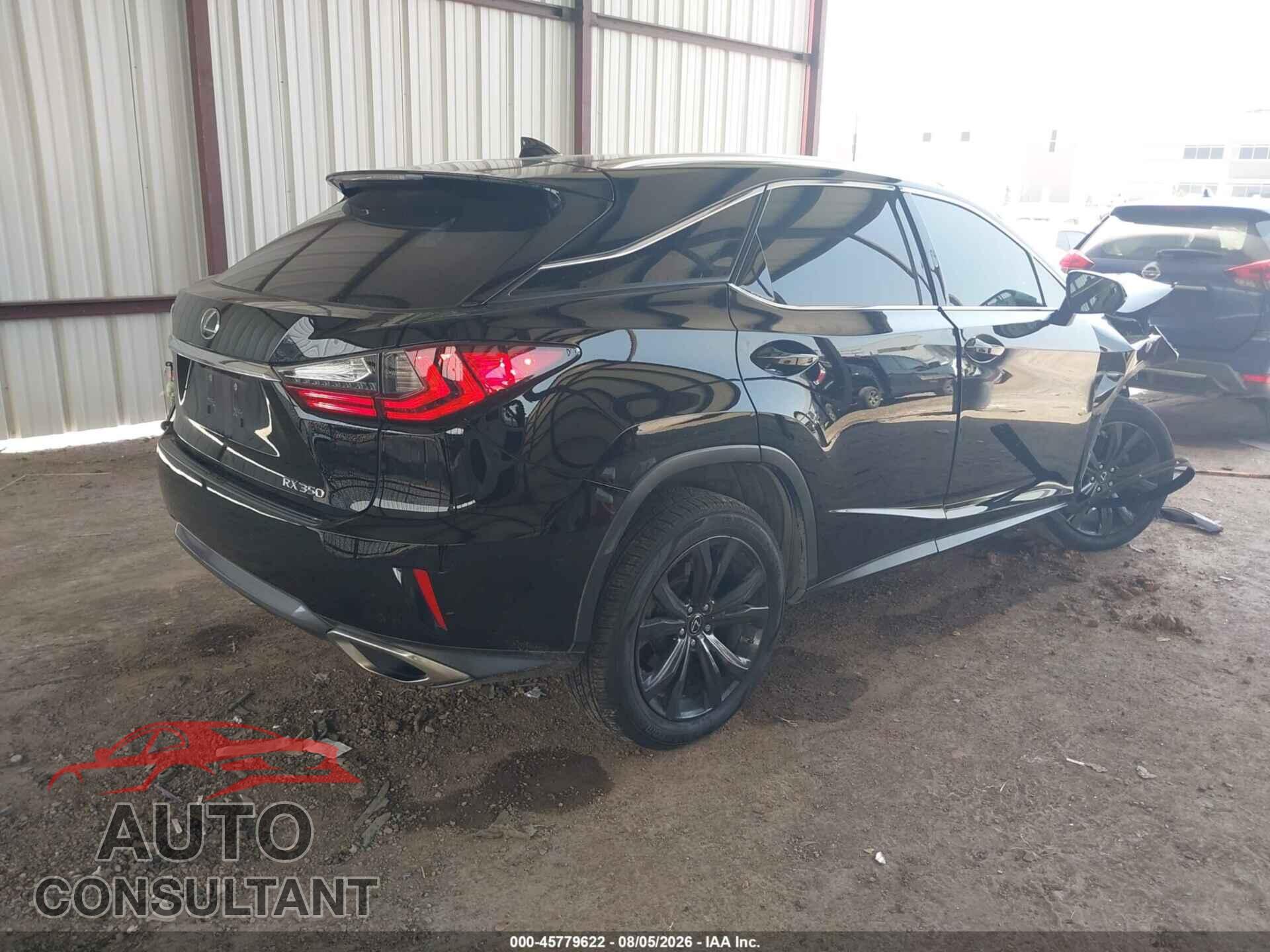 LEXUS RX 350 2019 - 2T2BZMCA2KC194965