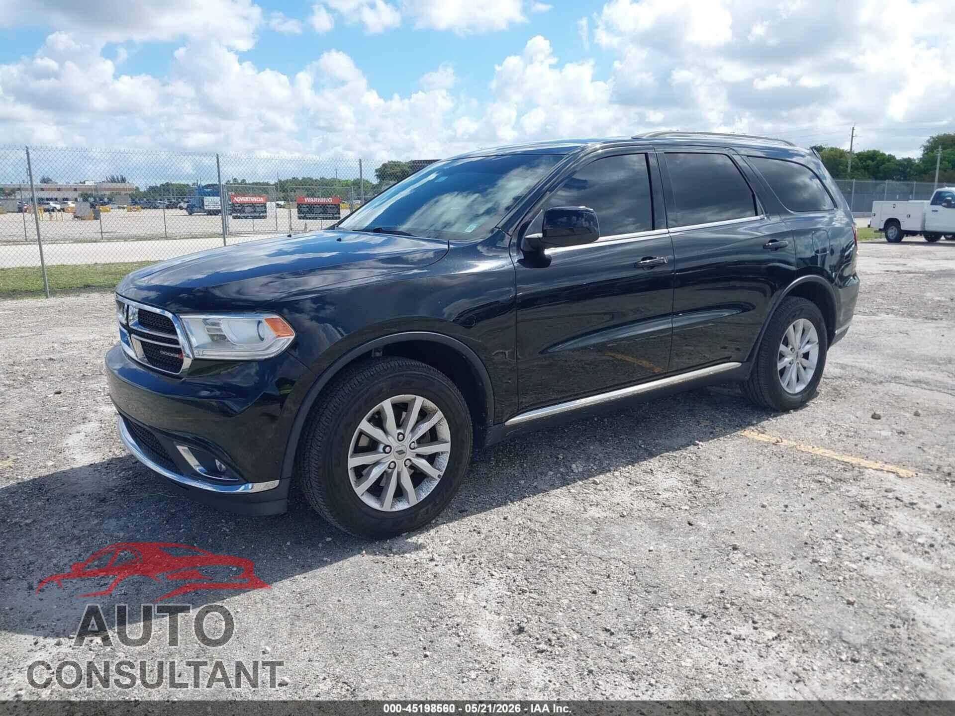DODGE DURANGO 2019 - 1C4RDJAG9KC839806