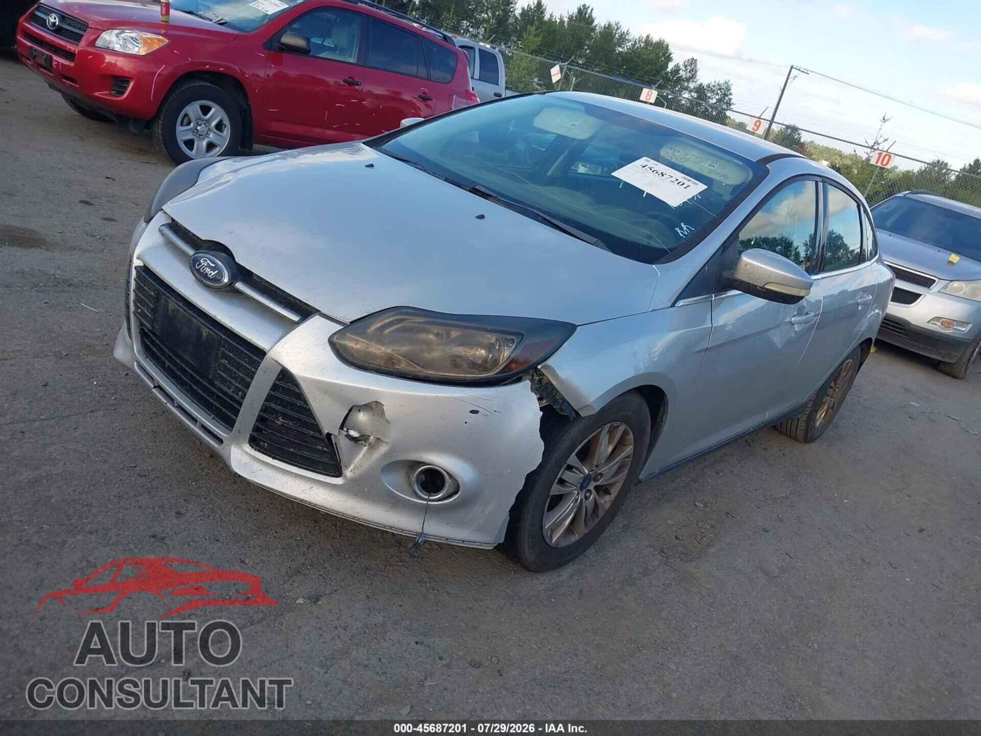 FORD FOCUS 2012 - 1FAHP3H25CL367278