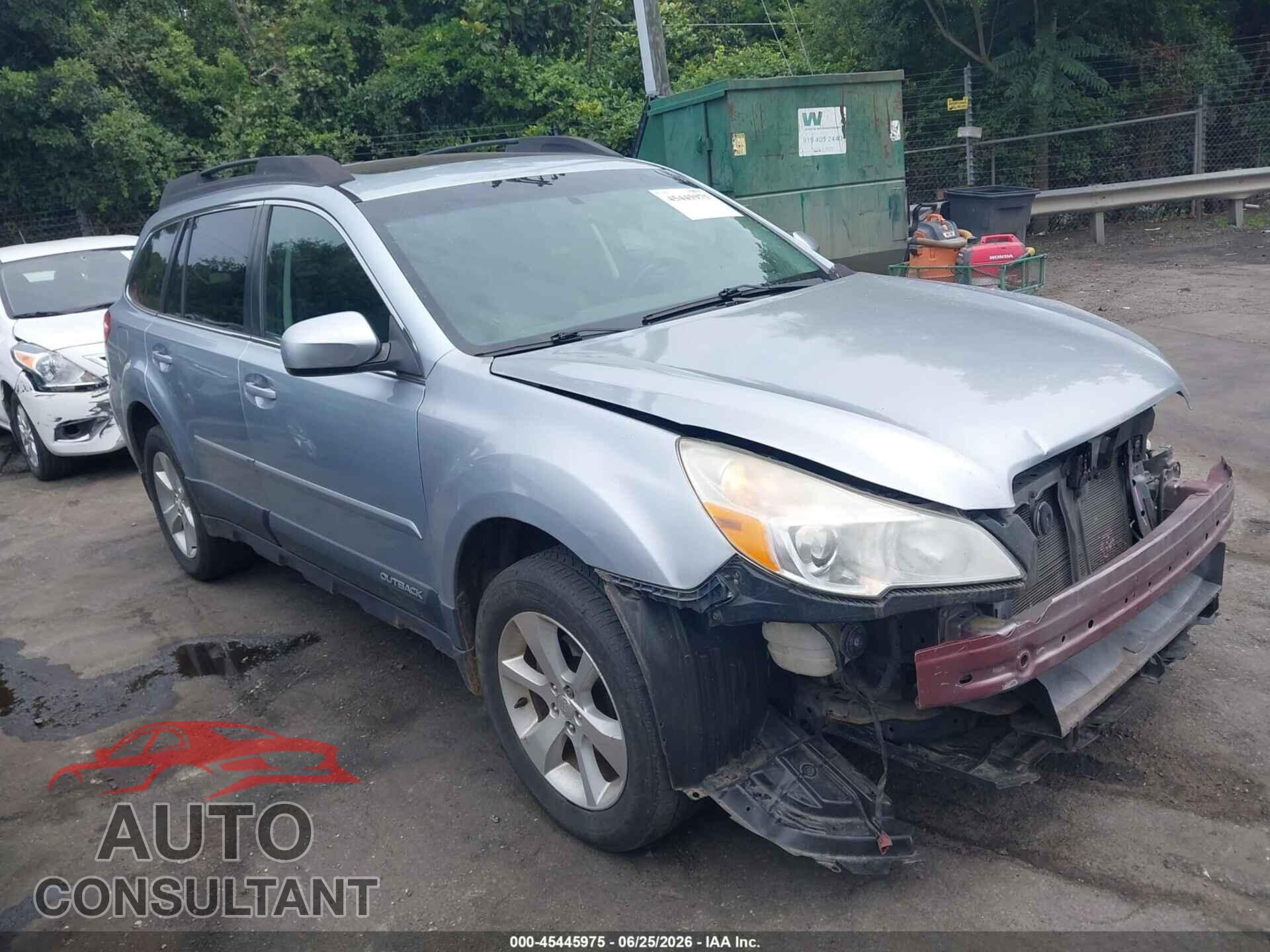 SUBARU OUTBACK 2013 - 4S4BRCKC7D3255235
