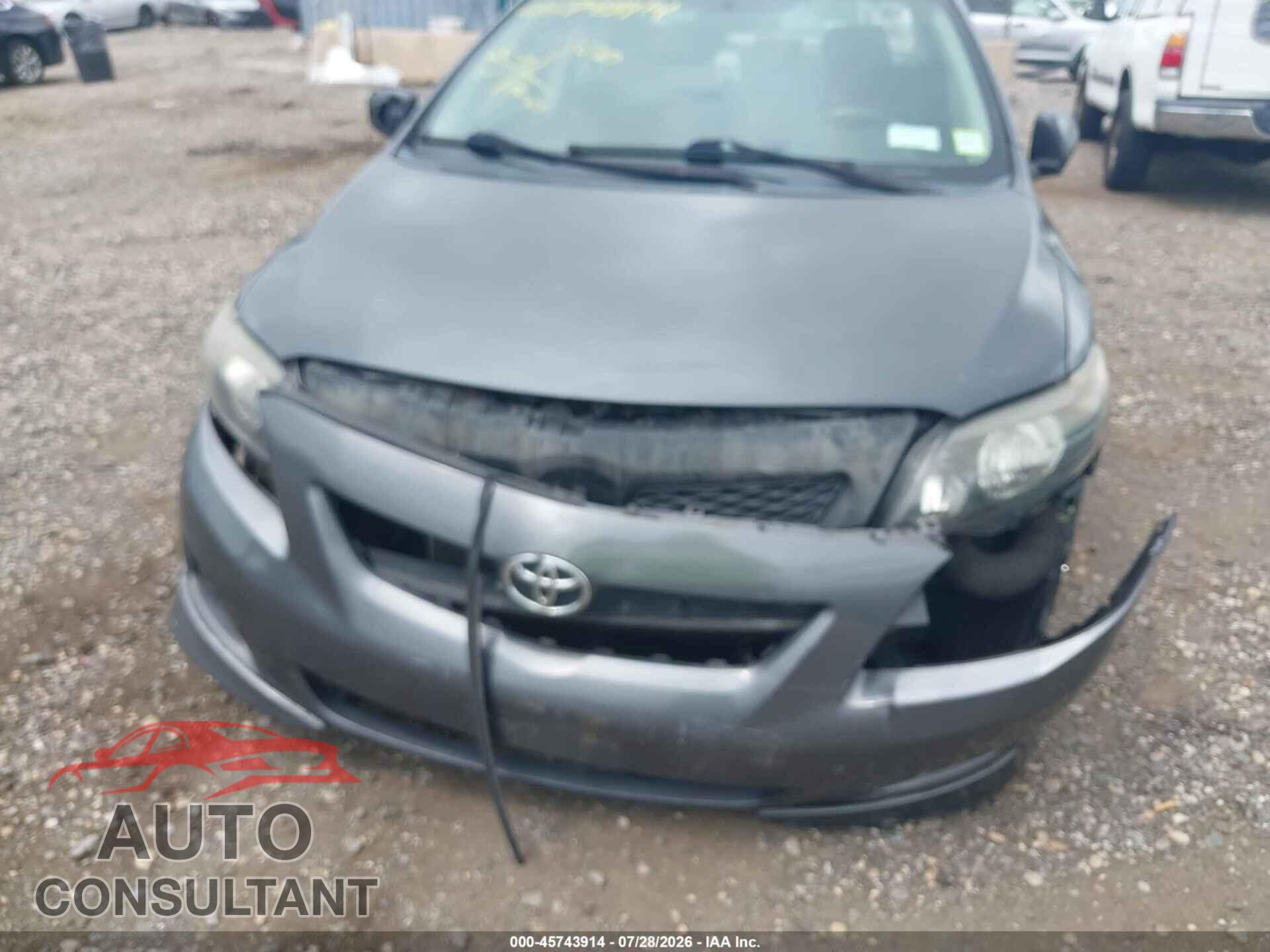 TOYOTA COROLLA 2010 - 2T1BU4EEXAC368721