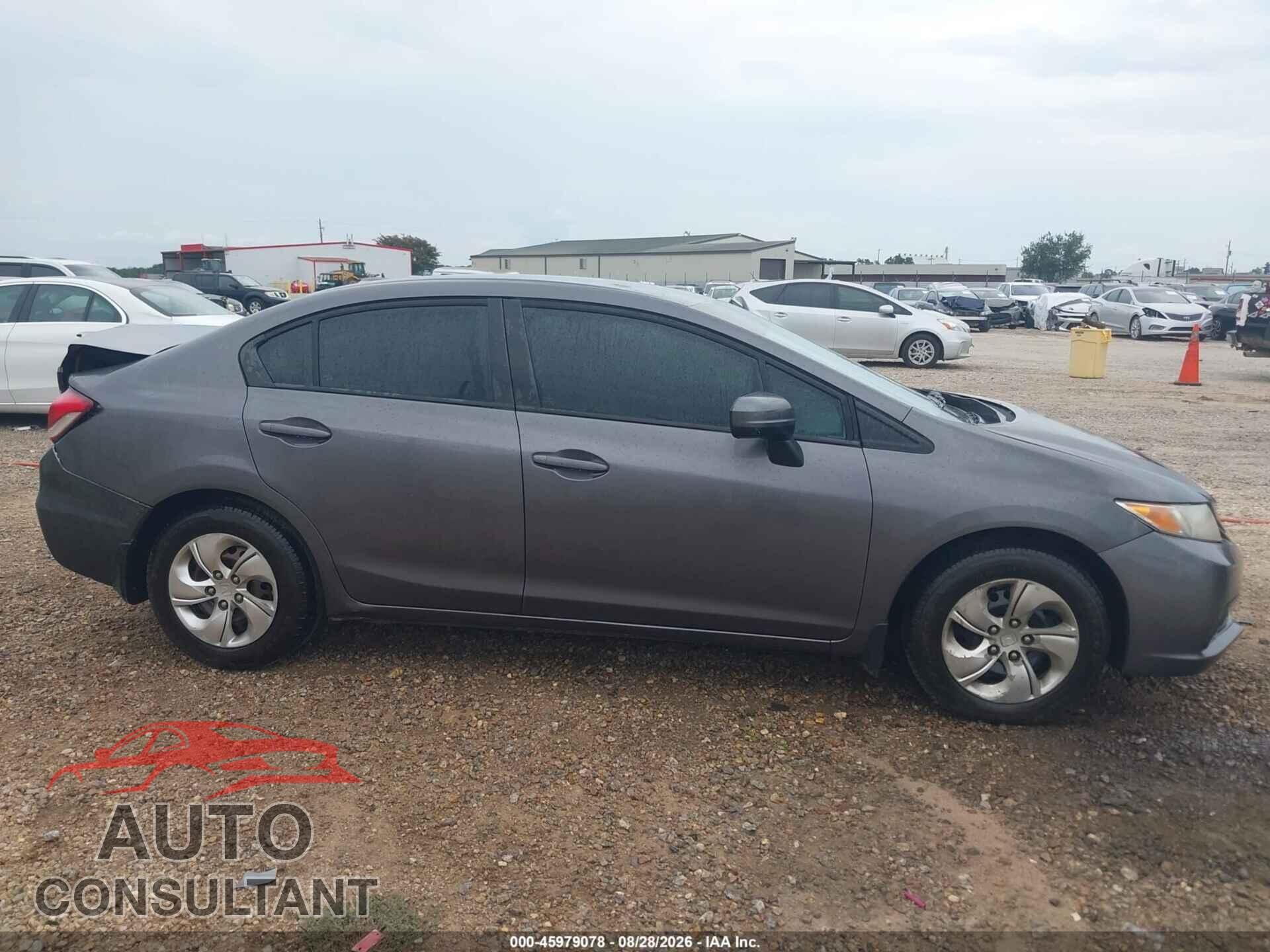 HONDA CIVIC 2014 - 19XFB2F59EE005246