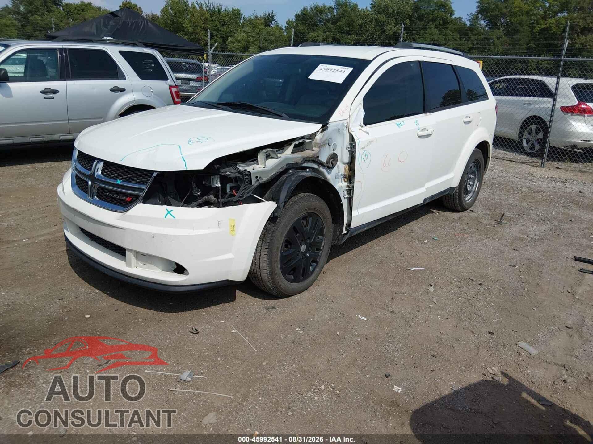 DODGE JOURNEY 2017 - 3C4PDCAB2HT590320