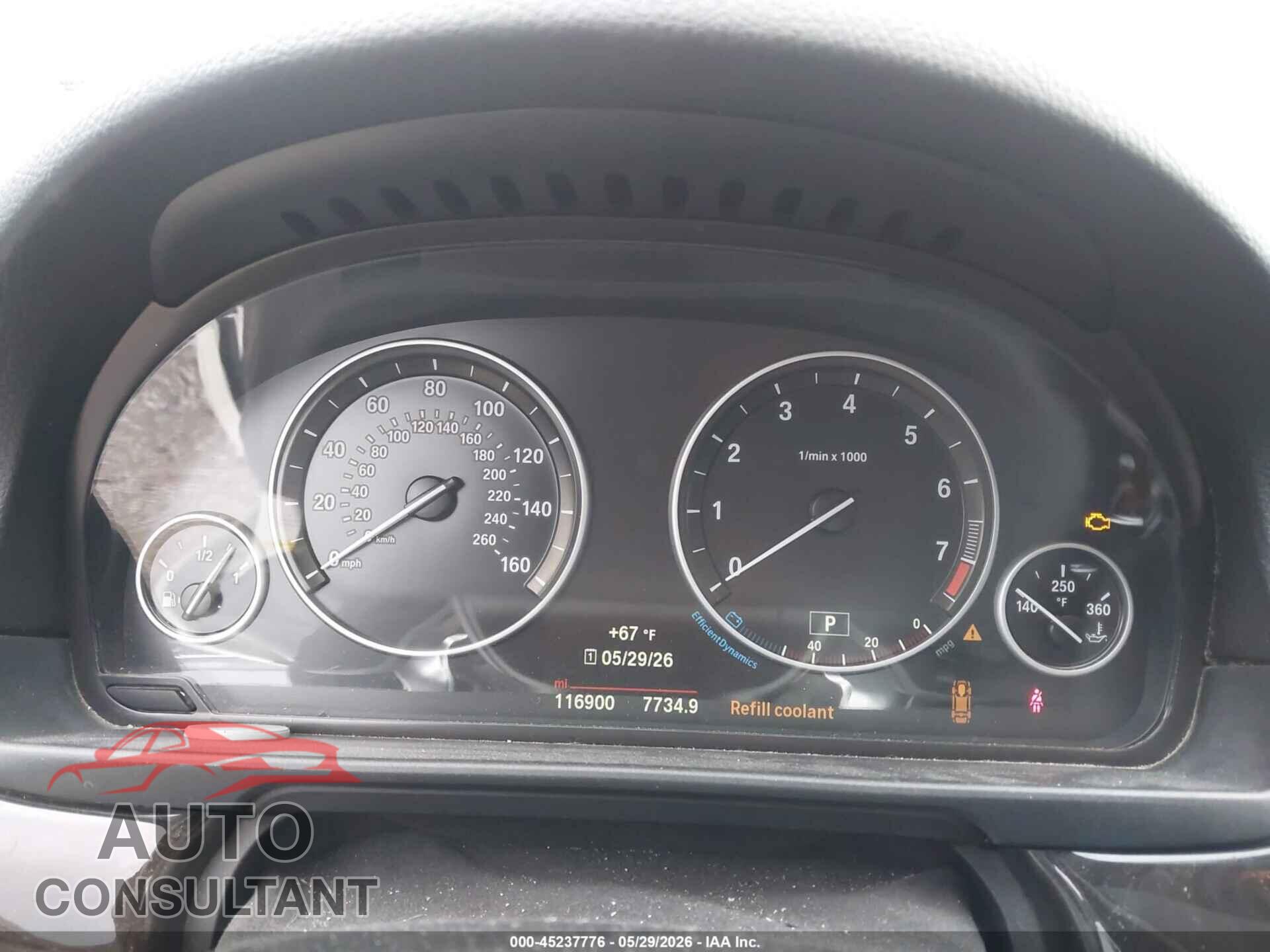 BMW 528I 2016 - WBA5A5C52GD528209