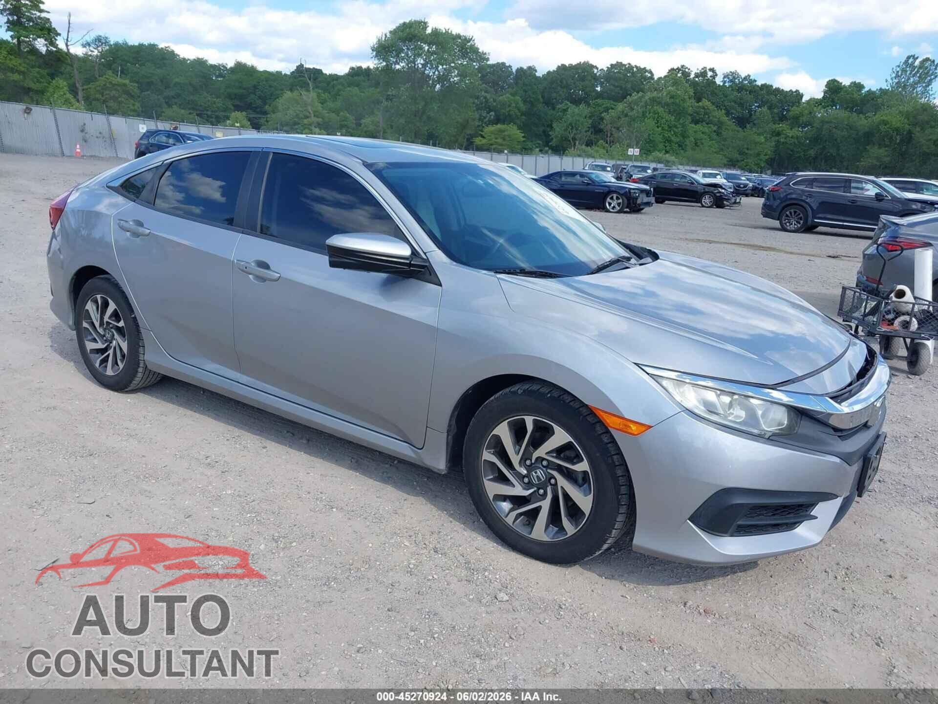 HONDA CIVIC 2017 - 2HGFC2F72HH507864