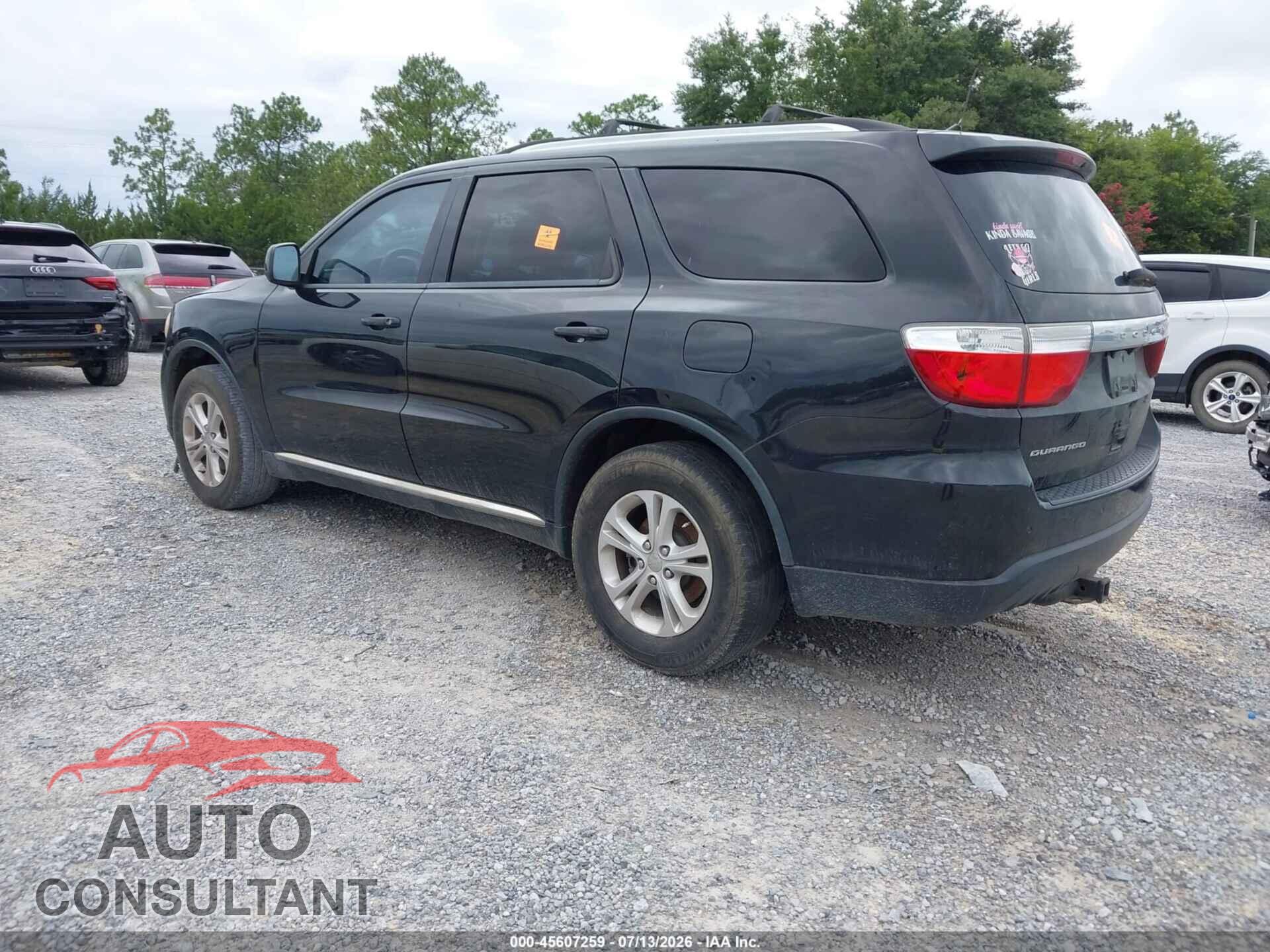 DODGE DURANGO 2013 - 1C4RDHAG1DC689329