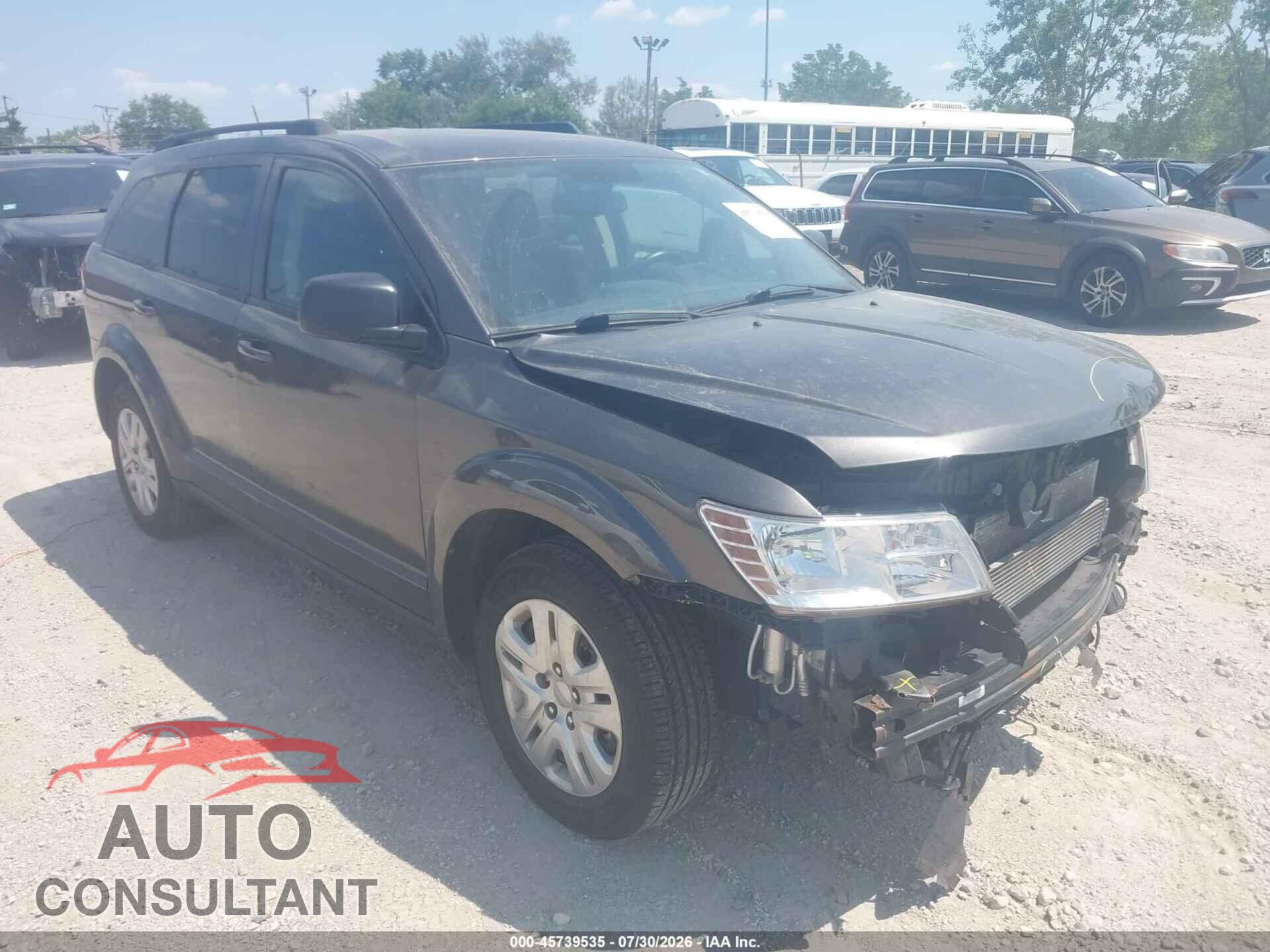 DODGE JOURNEY 2017 - 3C4PDCAB8HT524919